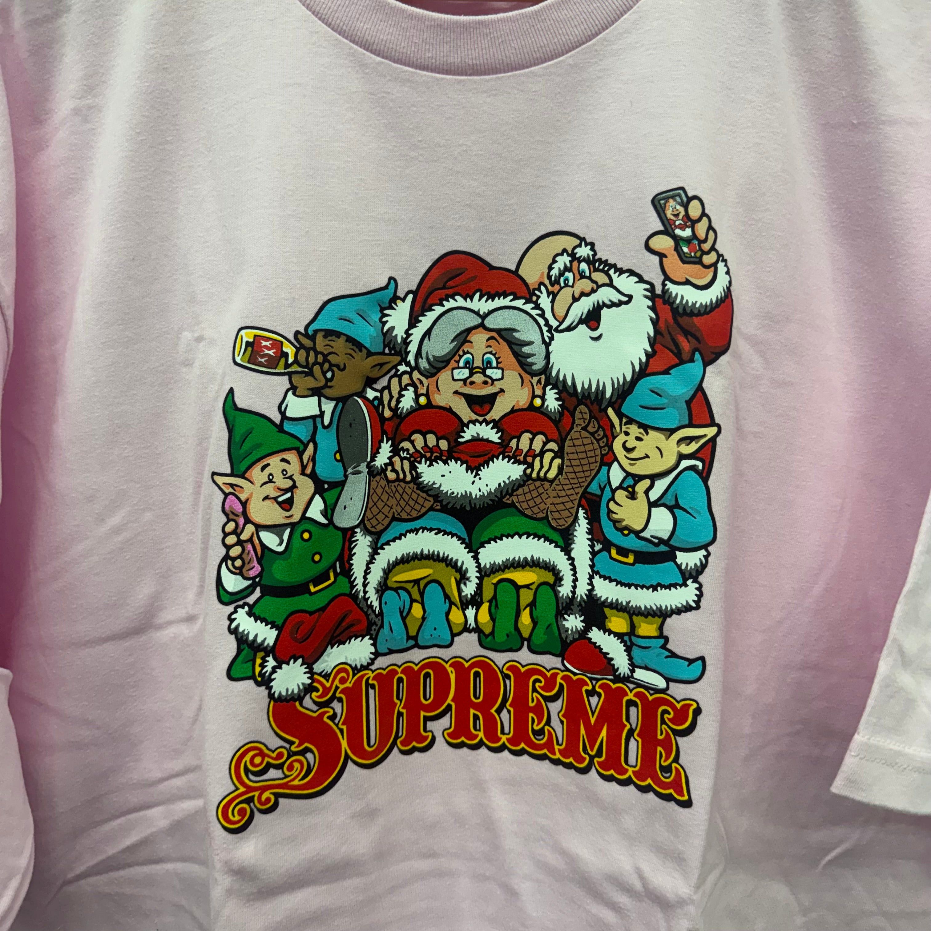 Supreme Supreme Naughty Santa Shirt Pink - Size XXL Size US XXL / EU 58 / 5 - 2 Thumbnail
