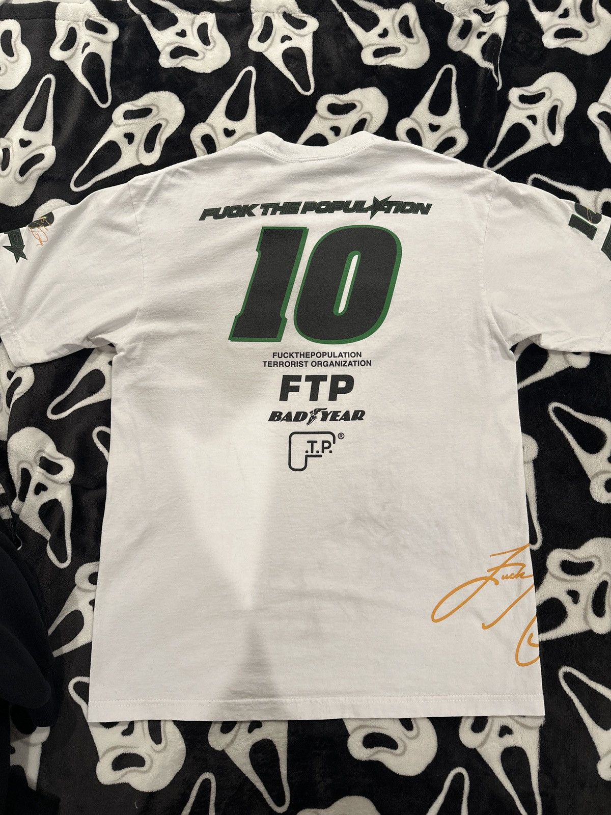 Fuck The Population FTP Pit Crew Tee Size US L / EU 52-54 / 3 - 2 Thumbnail
