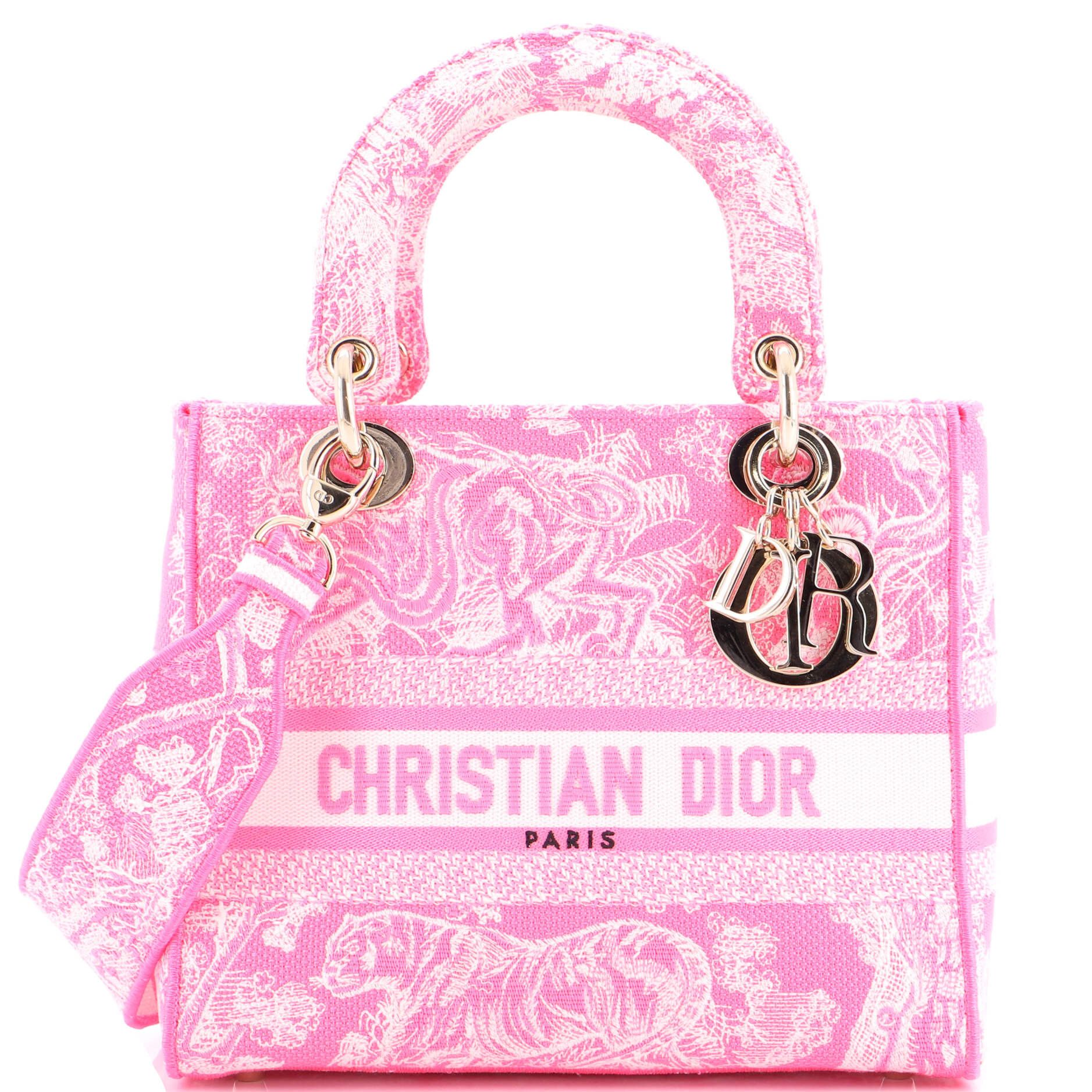 Dior Toile de Jouy Lady D-Lite Bag Size ONE SIZE - 1 Thumbnail