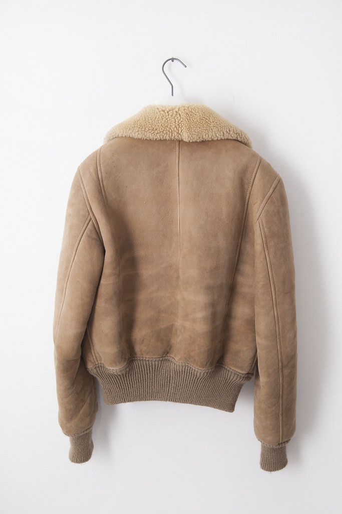 Vintage Vintage Belgian A2 shearling jacket Size US S / EU 44-46 / 1 - 3 Thumbnail