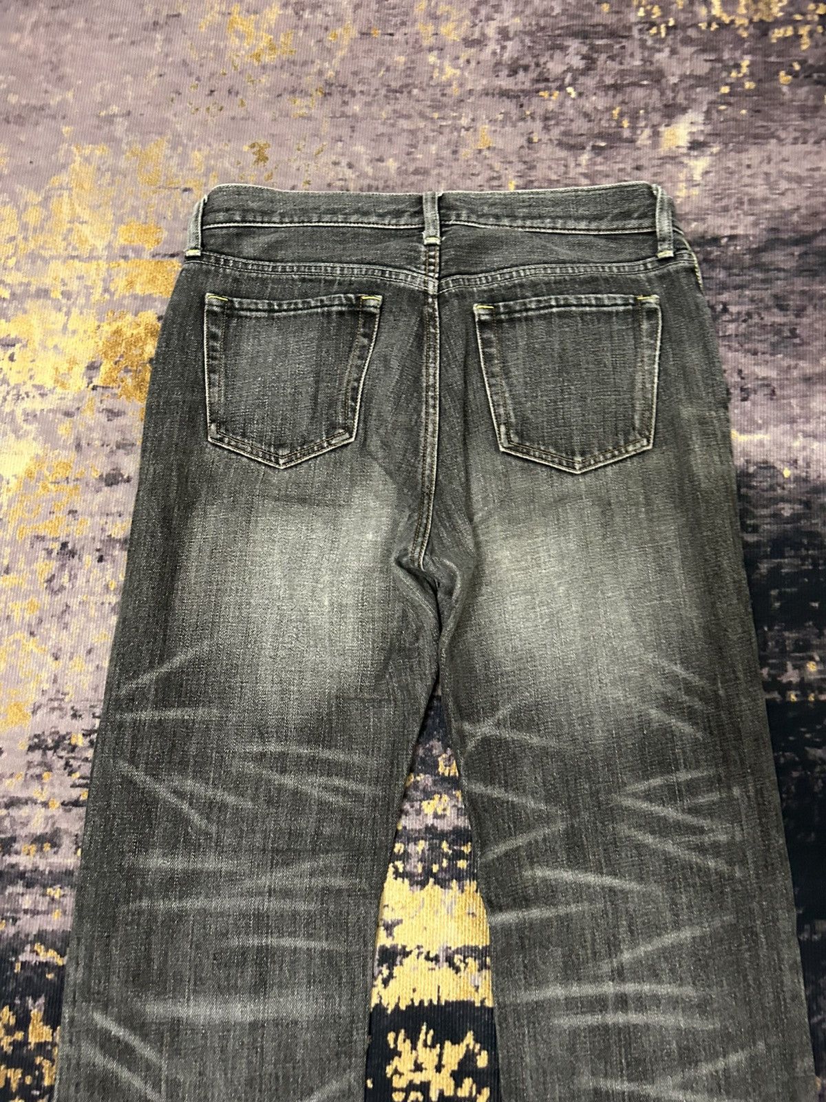 Uniqlo Vintage Uniqlo Distressed Clawmark Jeans Size US 31 - 6 Thumbnail