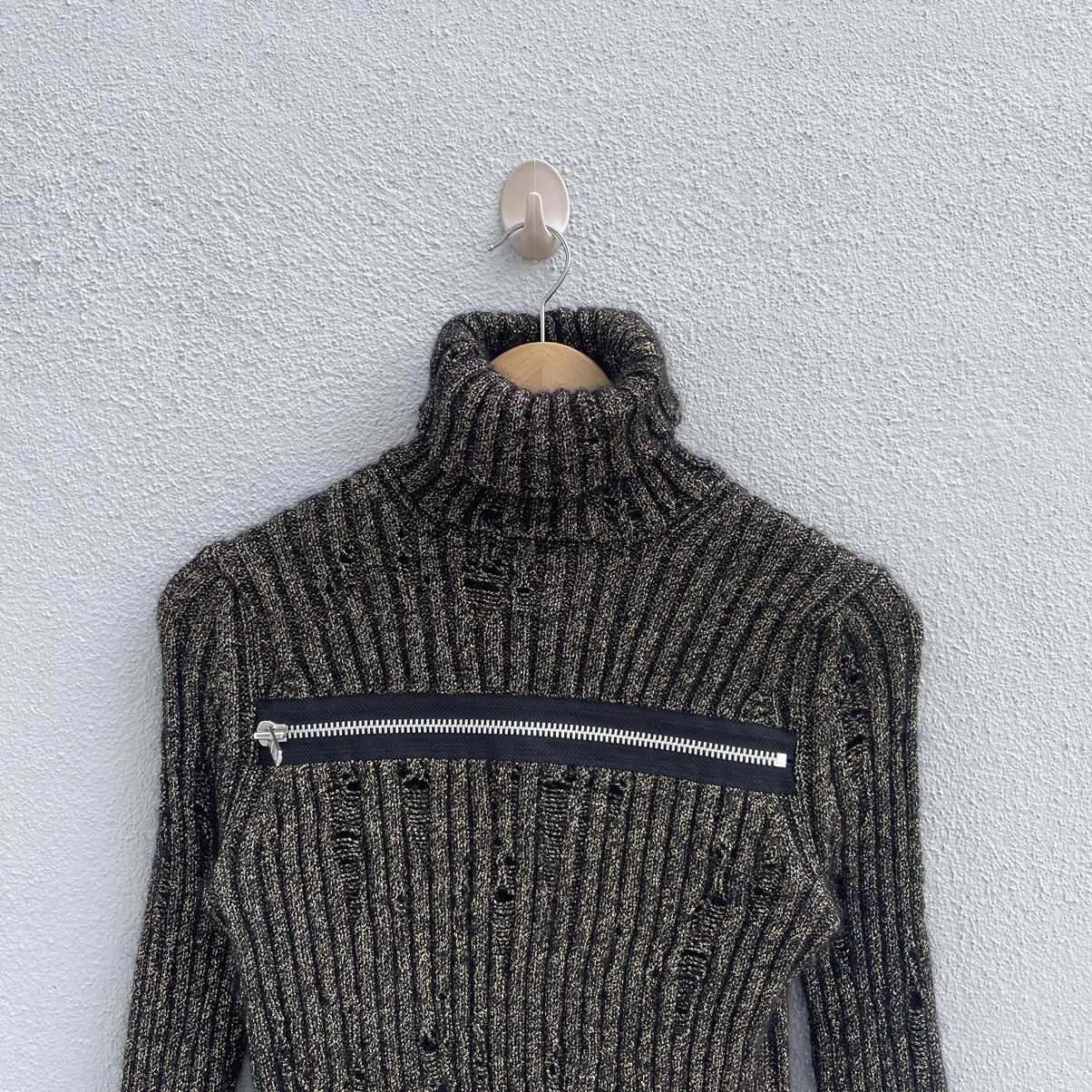 Vintage Tricot Comme des Garcons AD2004 Body Zipper Shirt