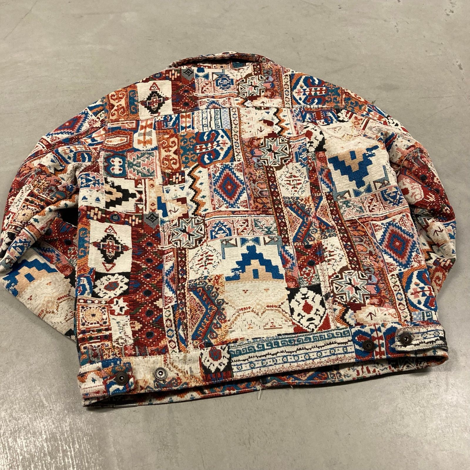 Vintage y2k valabasas jacquard jacket Size US L / EU 52-54 / 3 - 2 Thumbnail