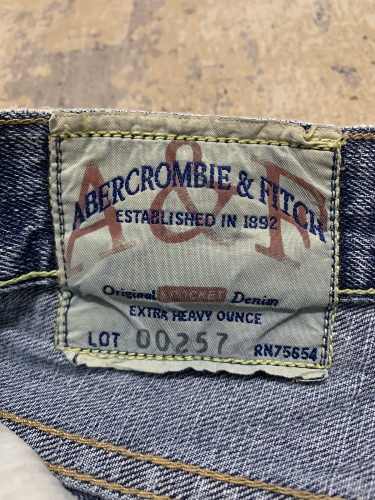 Abercrombie & Fitch Vintage Abercrombie & Fitch Baggy Denim Jean Pants W33x30 Size US 33 - 17 Thumbnail