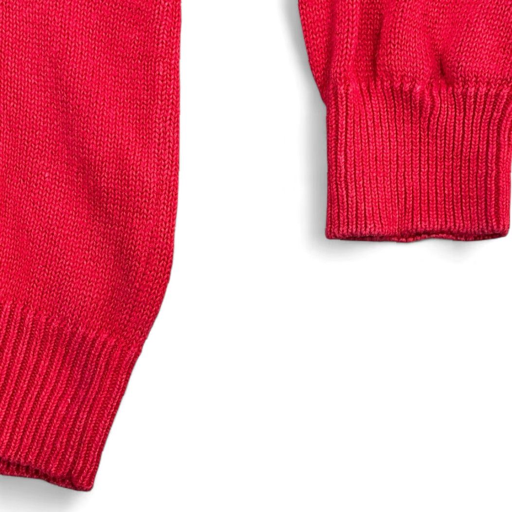American Eagle Outfitters VINTAGE American Eagle Outfitters Shirt Mens Medium Red Cotton Blend Knit 90s Pullover Crew Neck Long Sleeve Size US M / EU 48-50 / 2 - 5 Thumbnail
