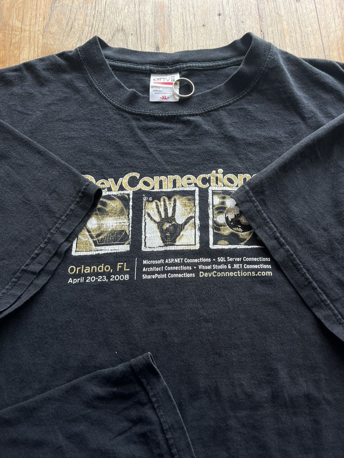 Microsoft × Vintage Vintage Microsoft Dev Connections festival 2008’s Tshirt Size US XL / EU 56 / 4 - 5 Thumbnail
