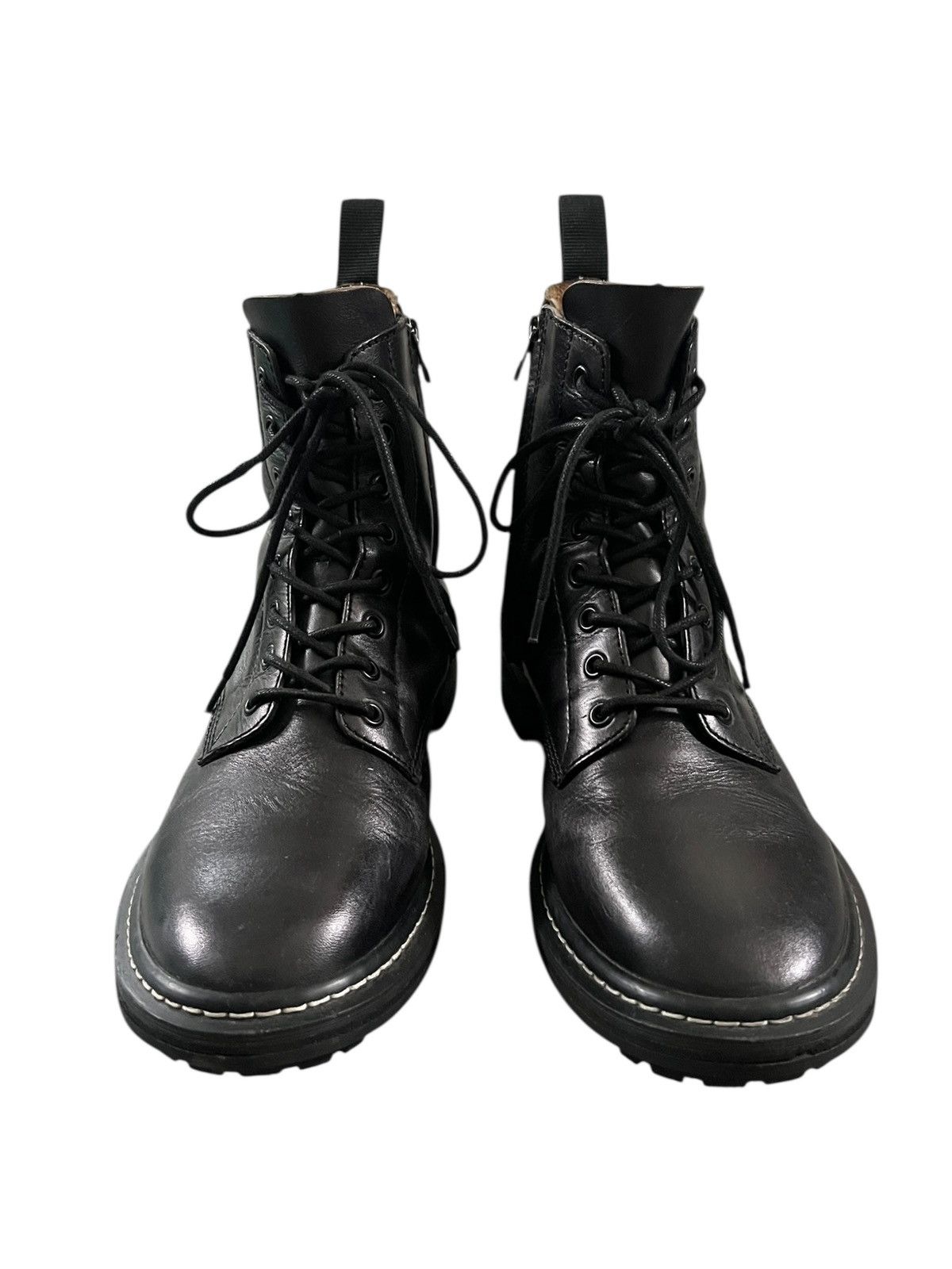 BUFFALO BOBS Buffalo Bobs Leather Combat Boots Size US 10 / EU 43 - 5 Thumbnail