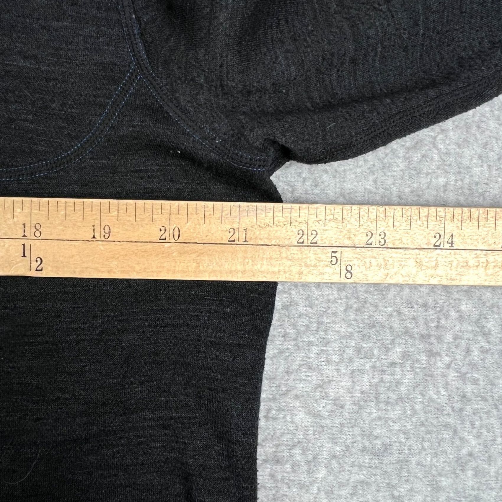Vintage Terramar Climasense Wool Quarter Zip Baselayer Pullover Large Mens Black Hiking Pullover Size US L / EU 52-54 / 3 - 4 Thumbnail