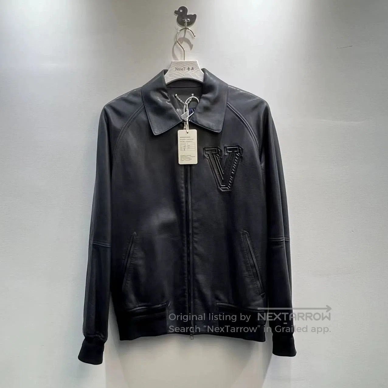 Louis Vuitton Louis Vuitton Logo Leather Jacket. Size US L / EU 52-54 / 3 - 1 Thumbnail