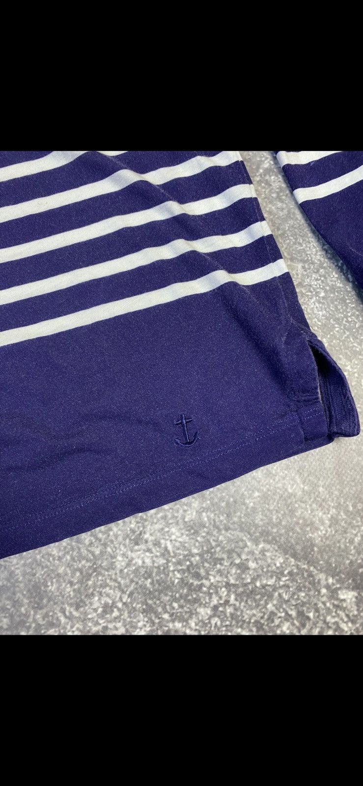 A.P.C. × Vintage Mens Vintage A.P.C Striped Long Sleeve T Shirt Tee Size US M / EU 48-50 / 2 - 3 Thumbnail