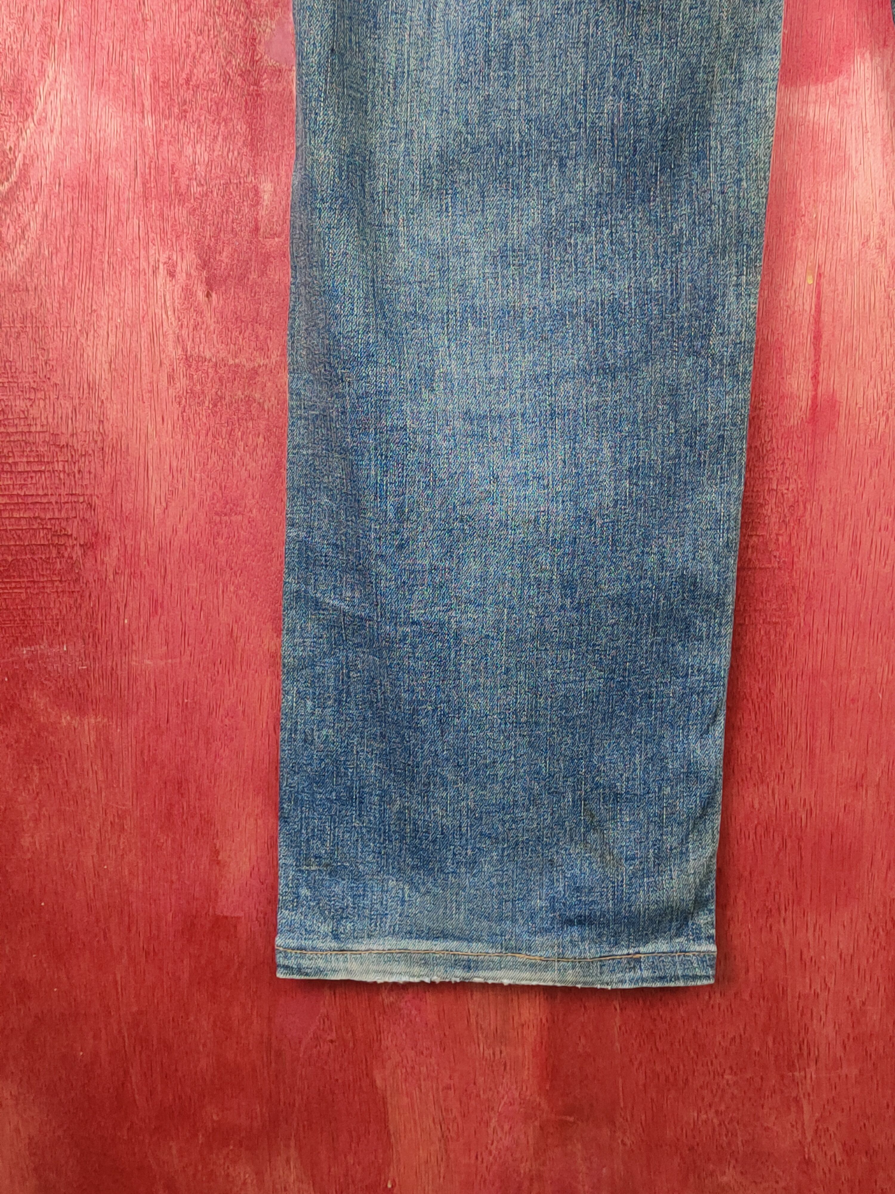 Edwin Edwin Dark Blue Distressed Multipocket Denim #S1609 Size US 35 - 12 Thumbnail