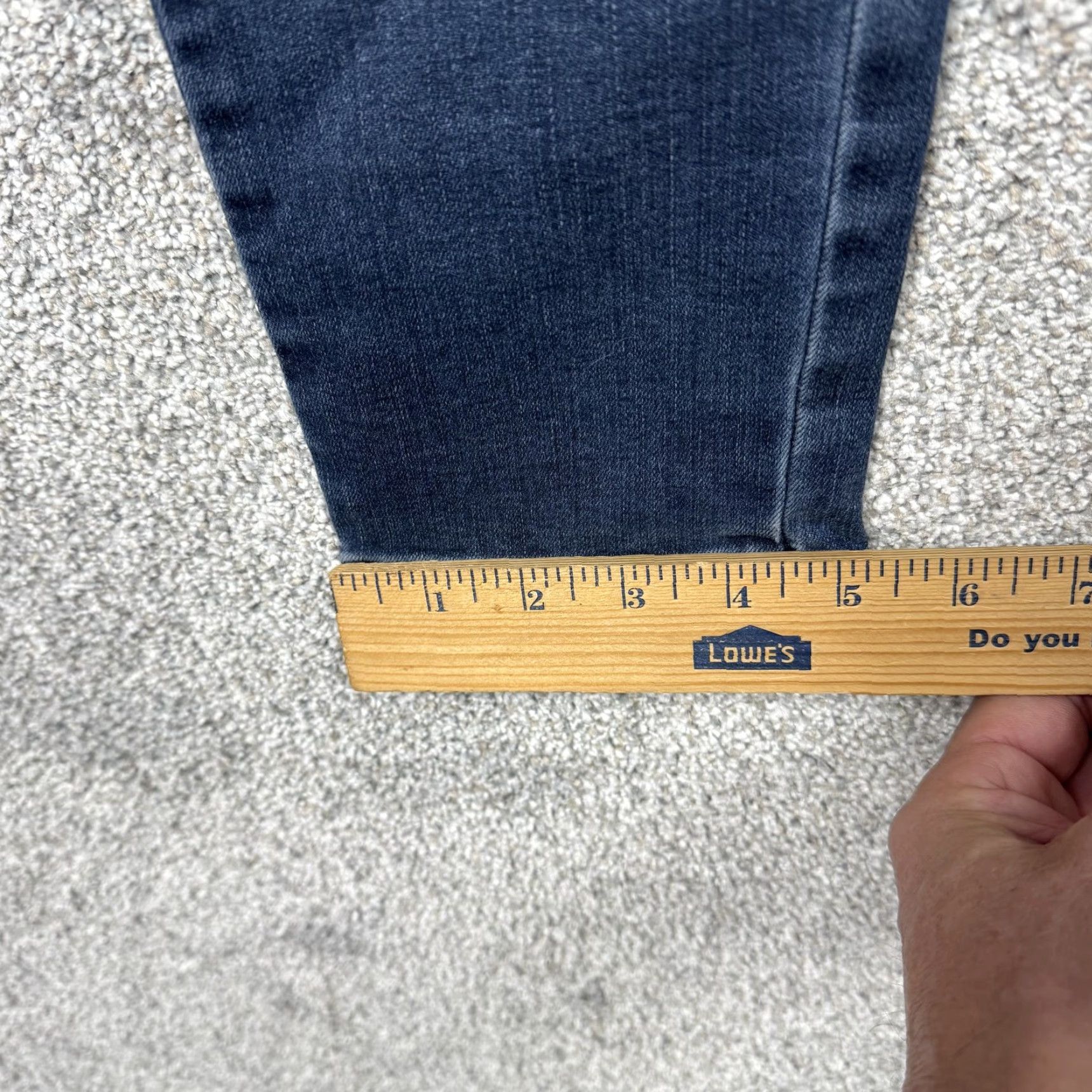 Diesel Diesel Jeans Womens 31 Blue Mid Rise Slim Skinny Stretch Denim 90% Cotton 6% Elastomultiester 4% Elastane Pocket Zip Fly Womens Jeans Size 24" / US 00 / IT 34 - 3 Thumbnail