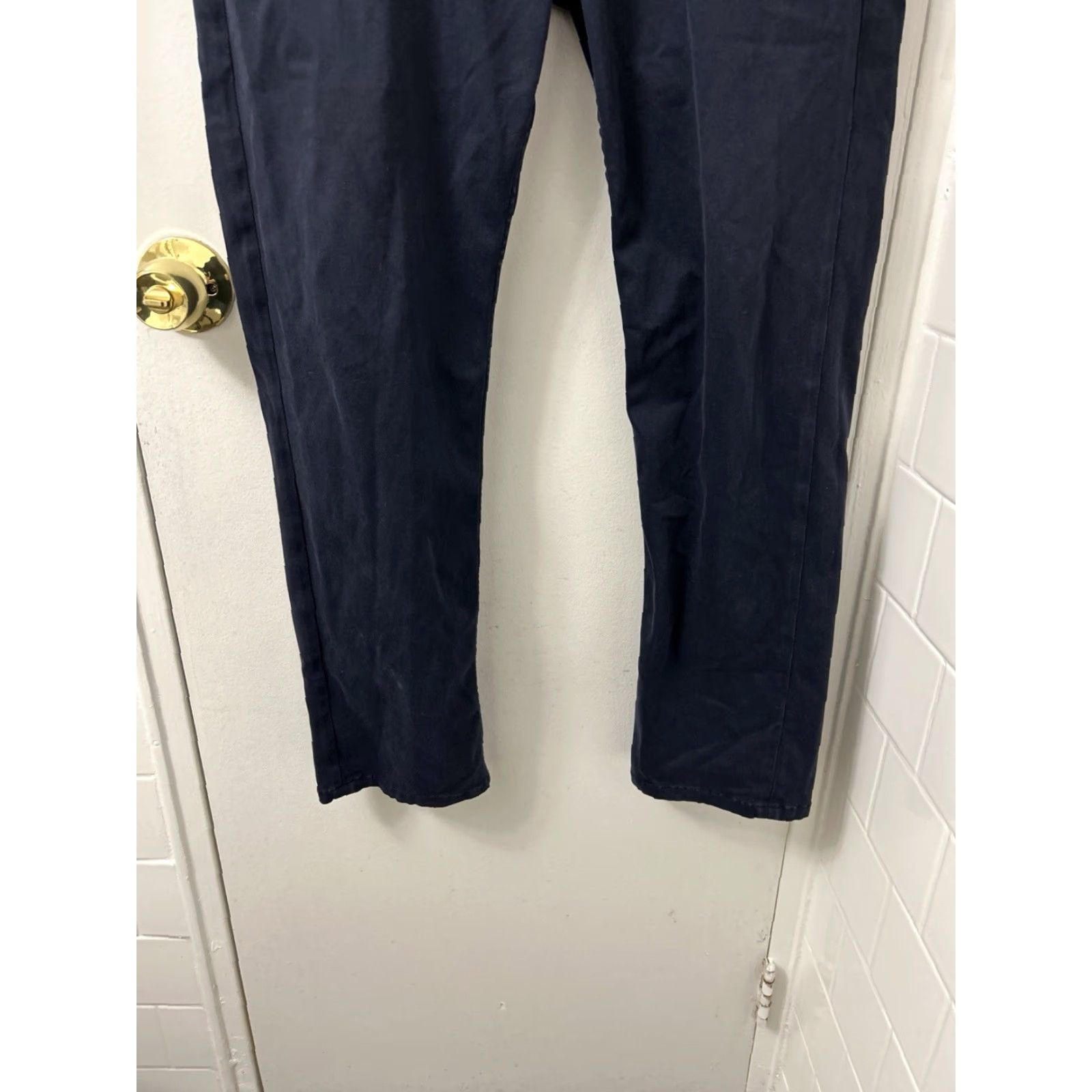 7 For All Mankind 7 For All Mankind Luxe Performance Plus Pants Mens 32x29 Navy Blue Slimmy Modal Size US 32 / EU 48 - 3 Thumbnail