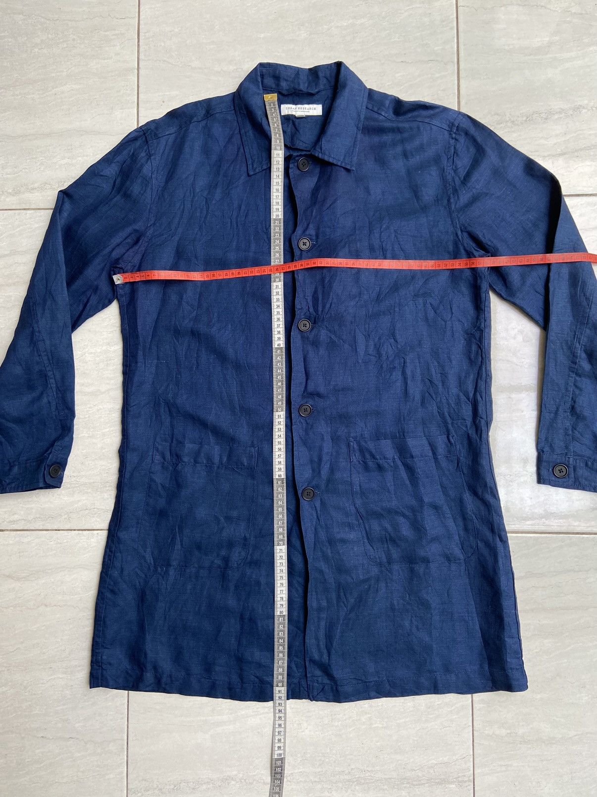 Designer × Japanese Brand × URBAN RESEARCH DOORS URBAN RESEARCH Blue Shirt Size US L / EU 52-54 / 3 - 2 Thumbnail