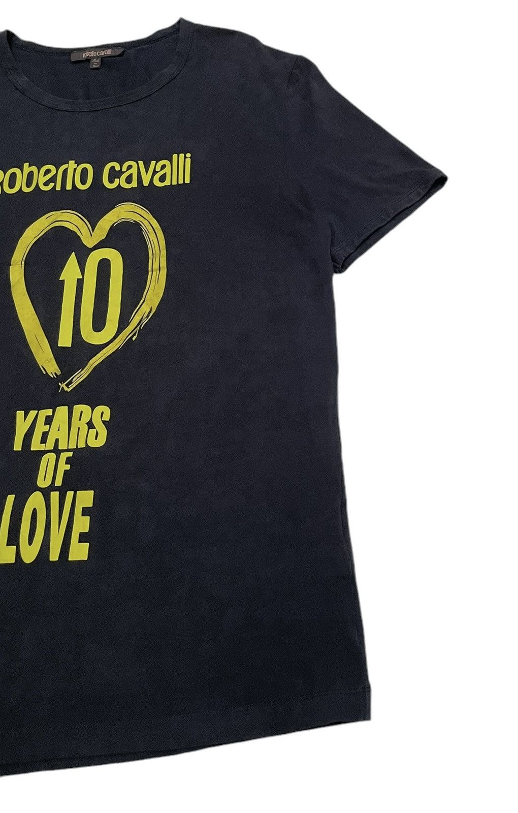Designer × Roberto Cavalli Rare Vintage Roberto Cavalli 10th Anniversary T-shirt 2000s Size US XXL / EU 58 / 5 - 6 Thumbnail