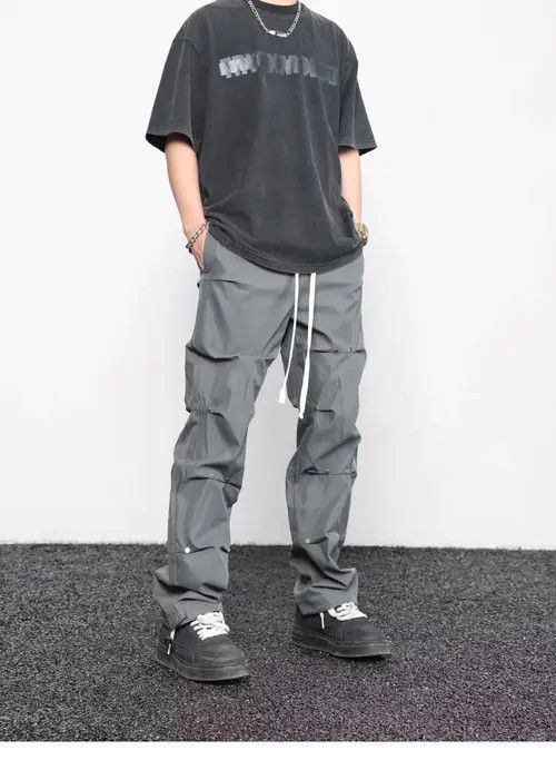 Jean skate hiphop pleated pants Size US 30 / EU 46 - 4 Thumbnail