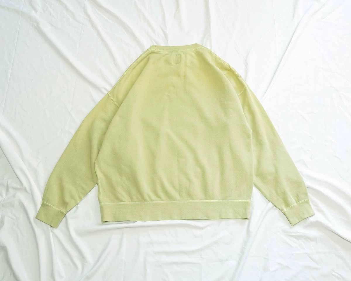 Visvim VISVIM ICT JUMBO SB SWEAT L/S LT.GREEN 3 DMGD 22SS Size US L / EU 52-54 / 3 - 3 Thumbnail