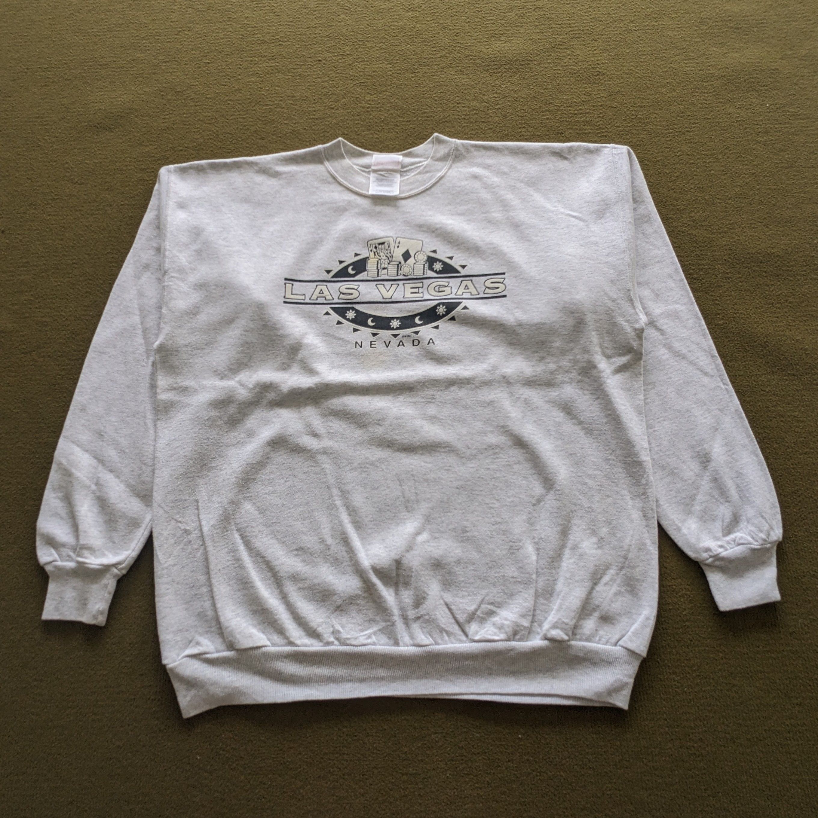 Japanese Brand Vintage LAS VEGAS NEVADA American State Sweatshirt Size US L / EU 52-54 / 3 - 1 Thumbnail