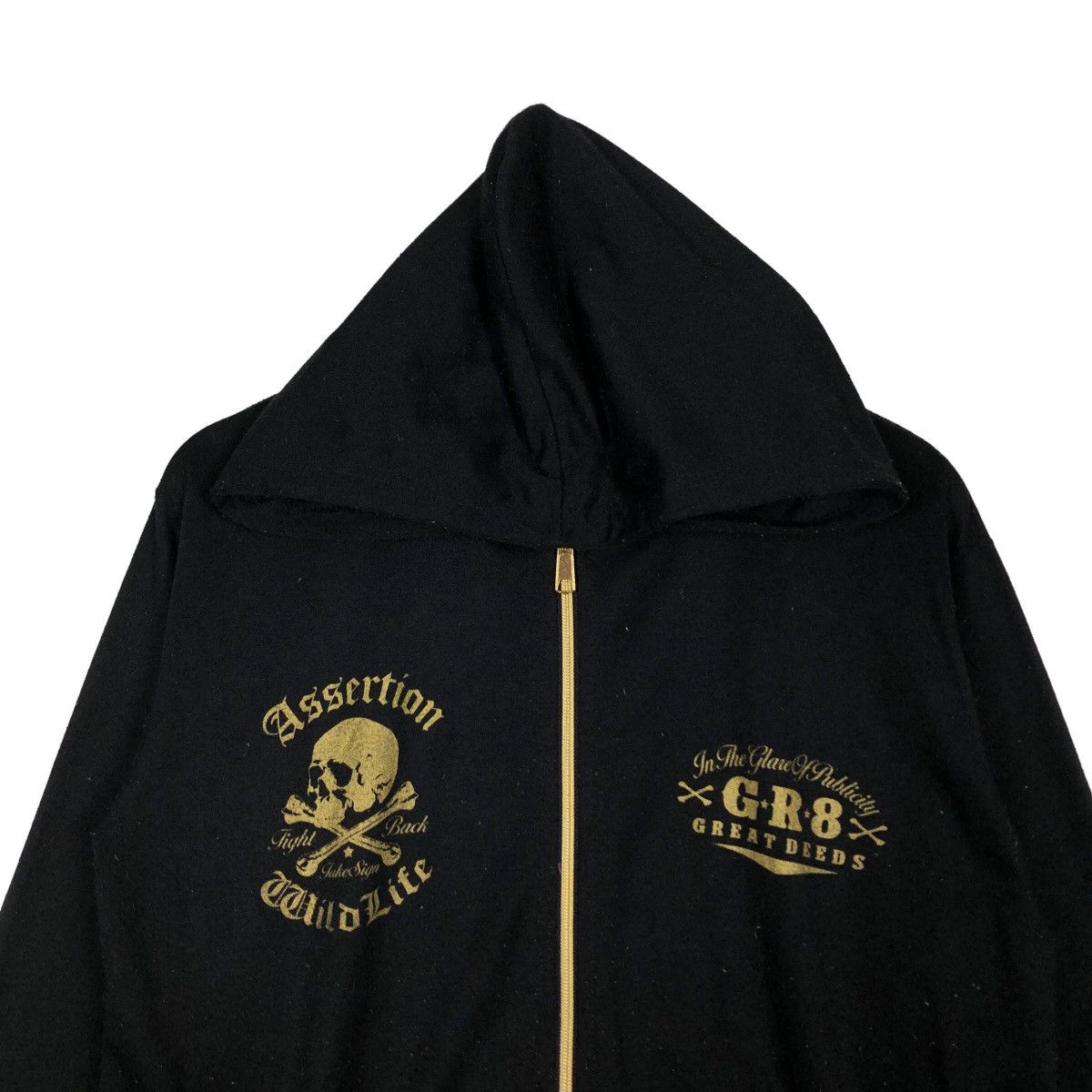 Japanese Brand Punk Design Hoodie Wild Life Skeleton Inspire Chrome Hearts Size US L / EU 52-54 / 3 - 4 Thumbnail