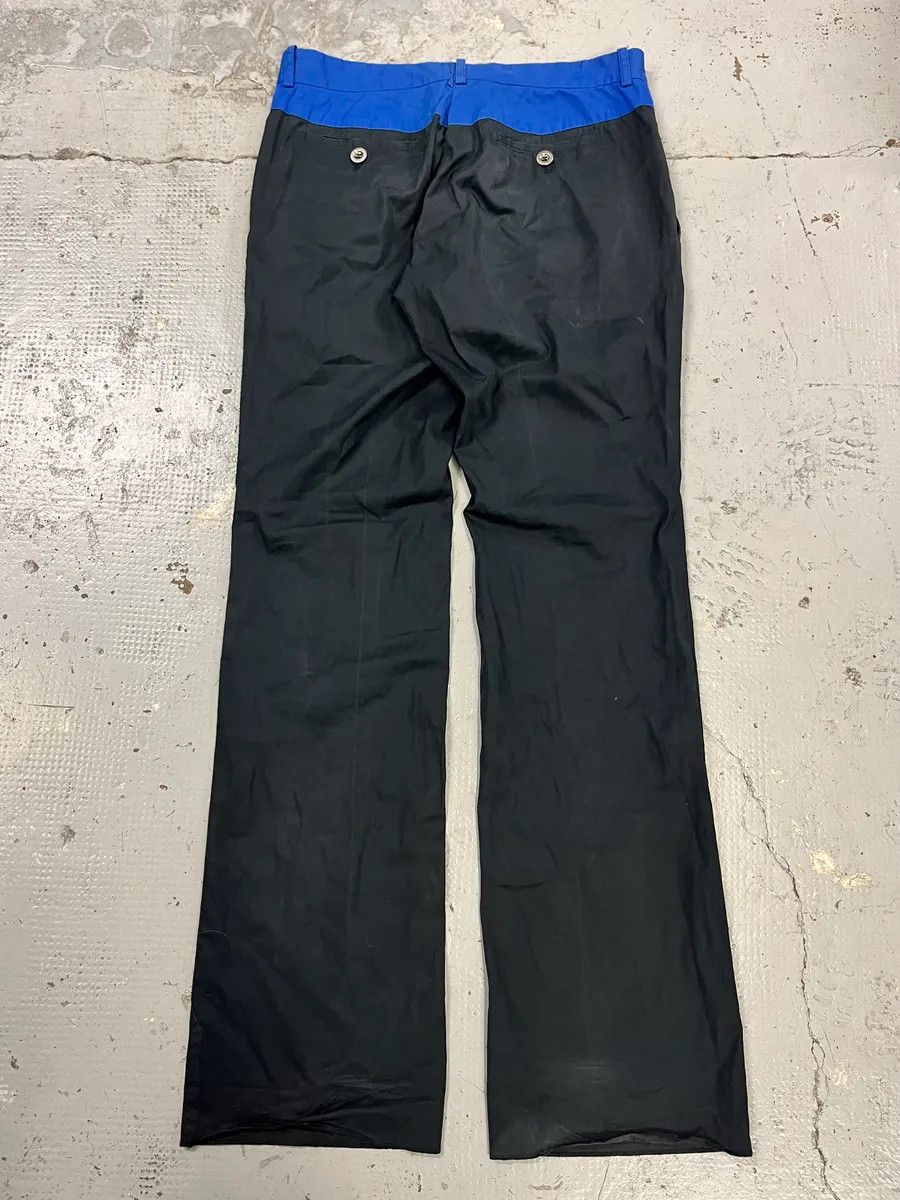 Gucci 2000s Gucci Blue & Black Nylon Chinos Pants by Tom Ford Size US 32 / EU 48 - 9 Thumbnail