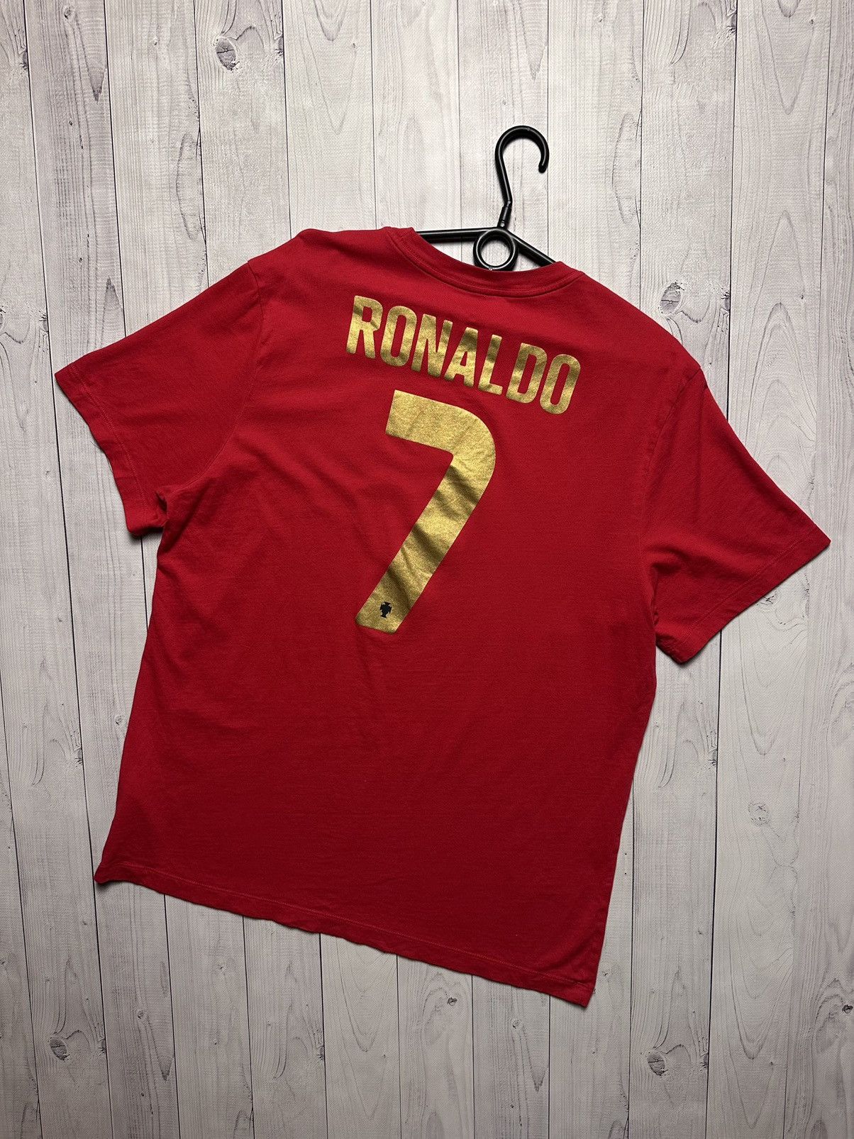 Nike × Vintage Vintage Nike 7 Ronaldo Portugal size XL logo Size US XL / EU 56 / 4 - 1 Thumbnail