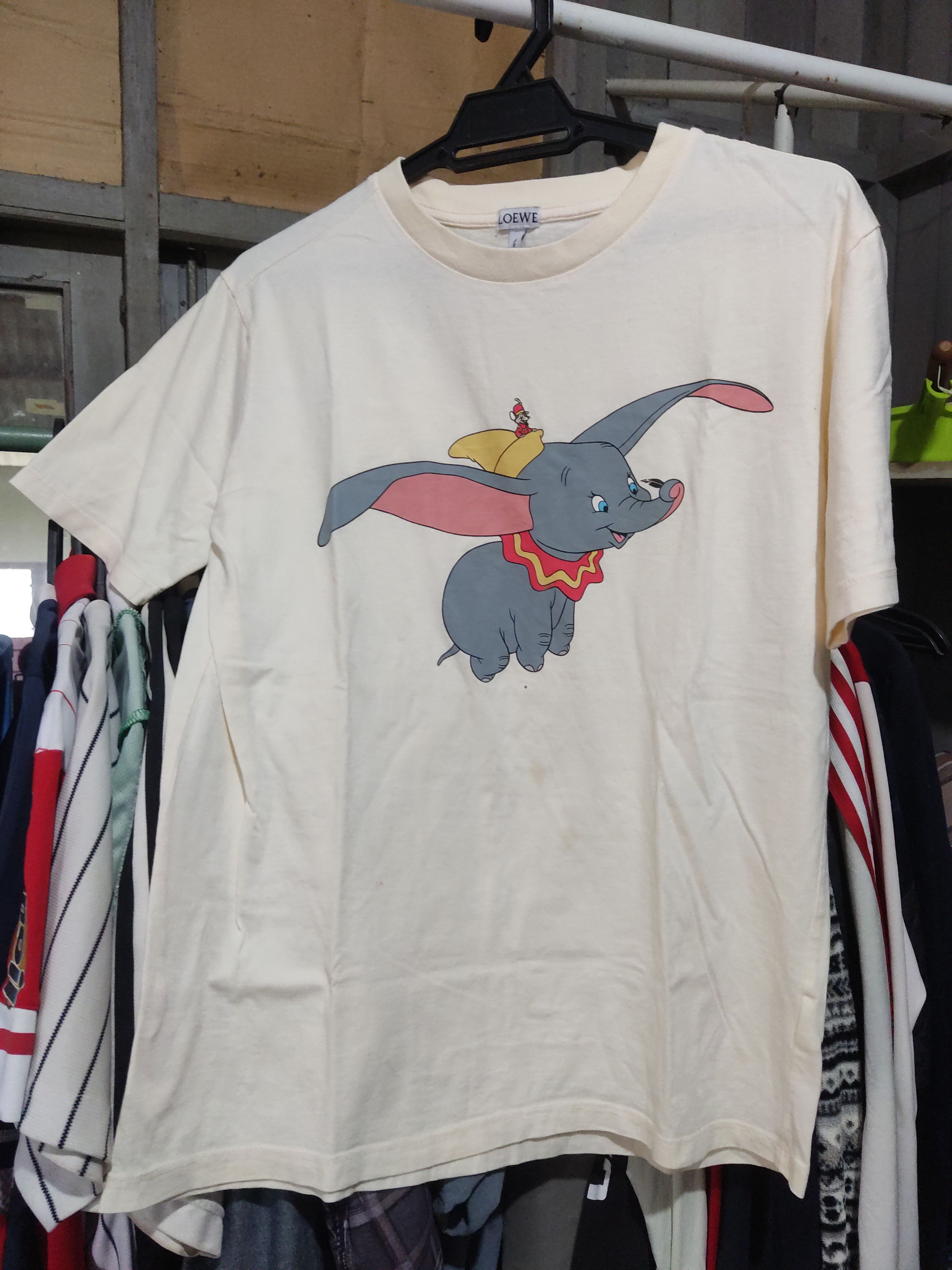 Loewe Loewe Printed Elephant Jumbo Tshirt Size US M / EU 48-50 / 2 - 1 Thumbnail