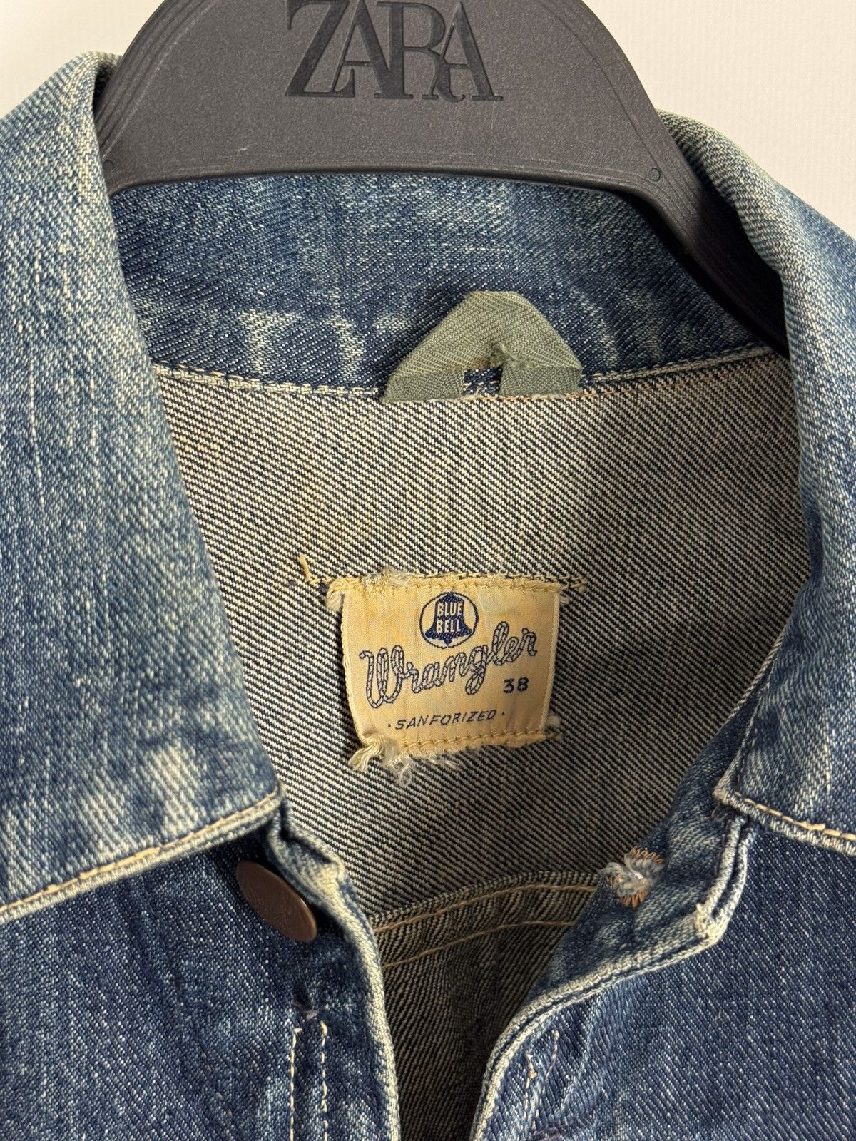 Wrangler 50-60’s Vintage Rare Wrangler 11MJZ Early Blue Bell Jacket Size US M / EU 48-50 / 2 - 4 Thumbnail