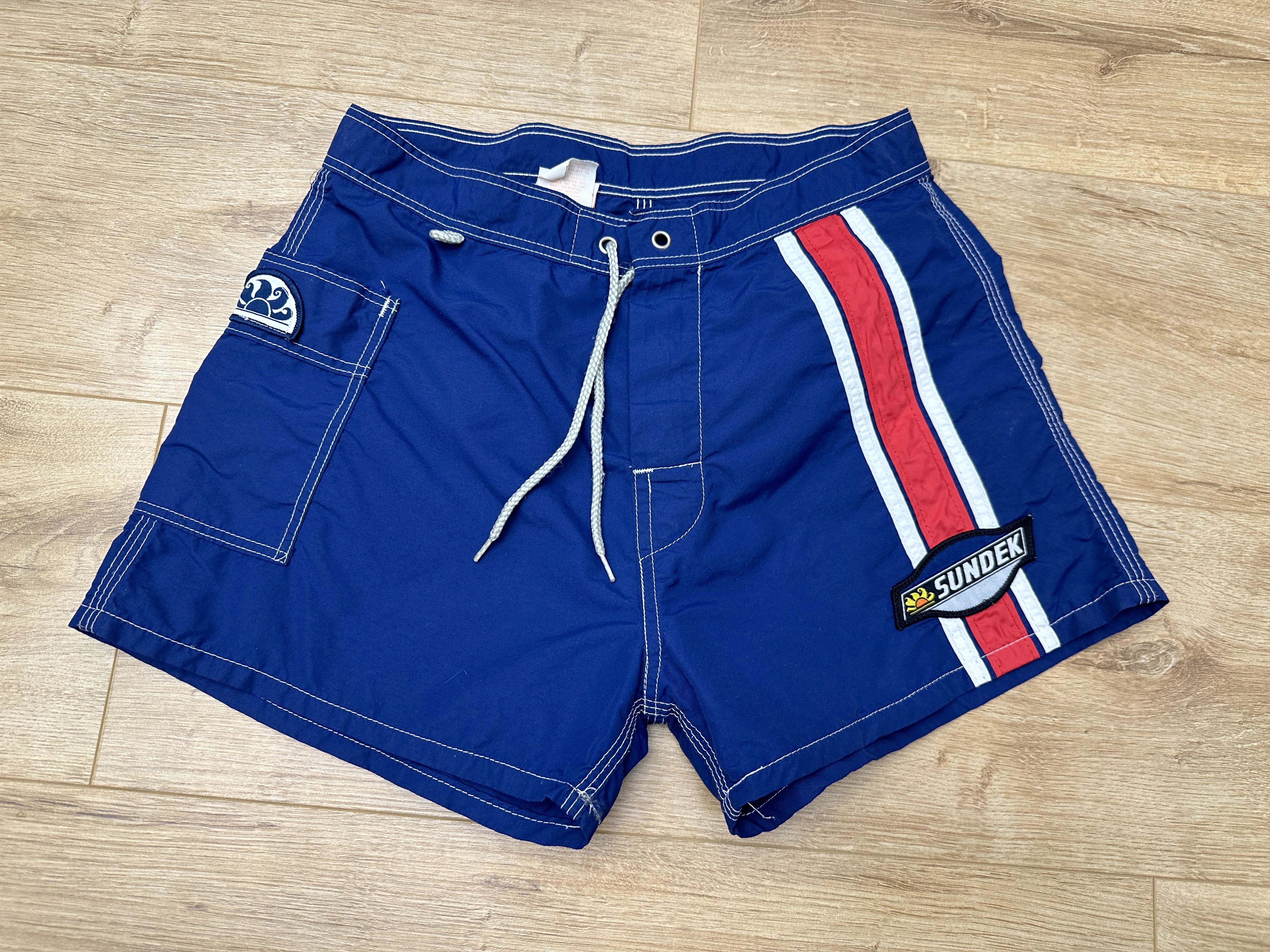 Sundek 1998 Sundek 27 Beach Board Shorts Trunks Bath Size 27 Xs Size US 27 - 8 Thumbnail