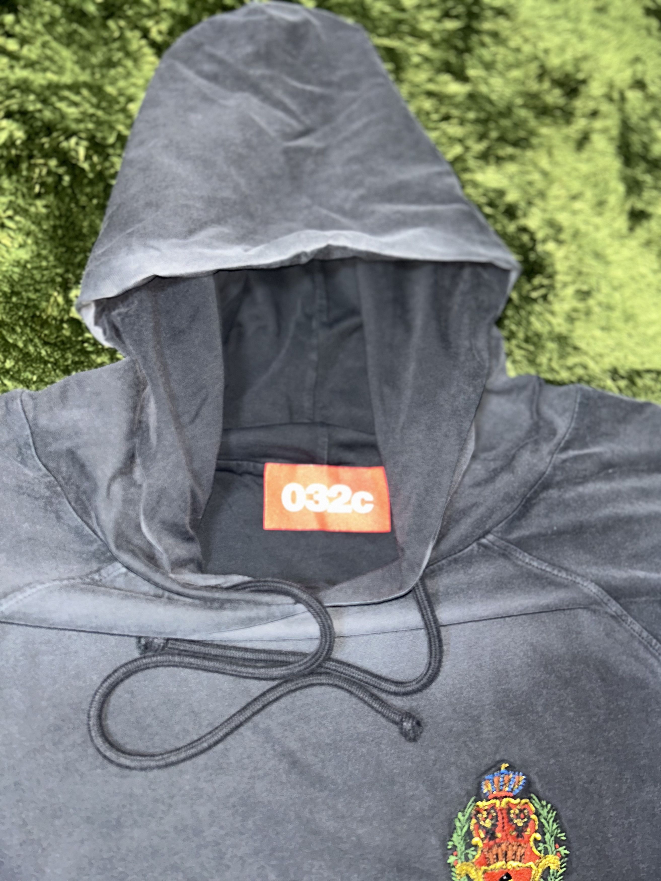 032c [M-L] 032C oversized washed hoody gray Size US XXL / EU 58 / 5 - 3 Thumbnail