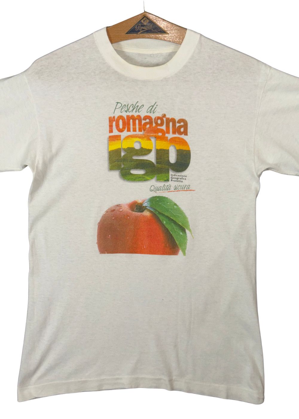 90s Pesche di Romagna IGP Italy Single Stitch Tee image 4