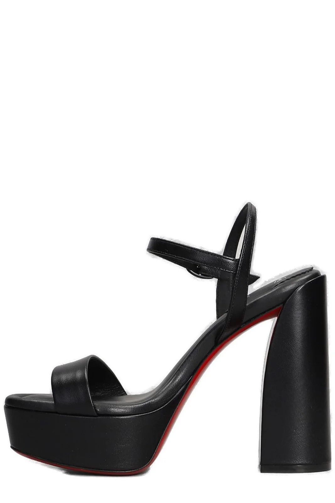 Christian Louboutin o1w1db10325 Sandals in Black Size US 7 / IT 37 - 3 Thumbnail