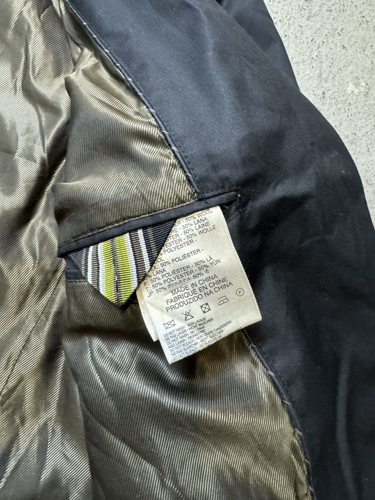 Diesel × Vintage Vintage Diesel Avantgarde Blazers Contractor Size 42R - 6 Thumbnail