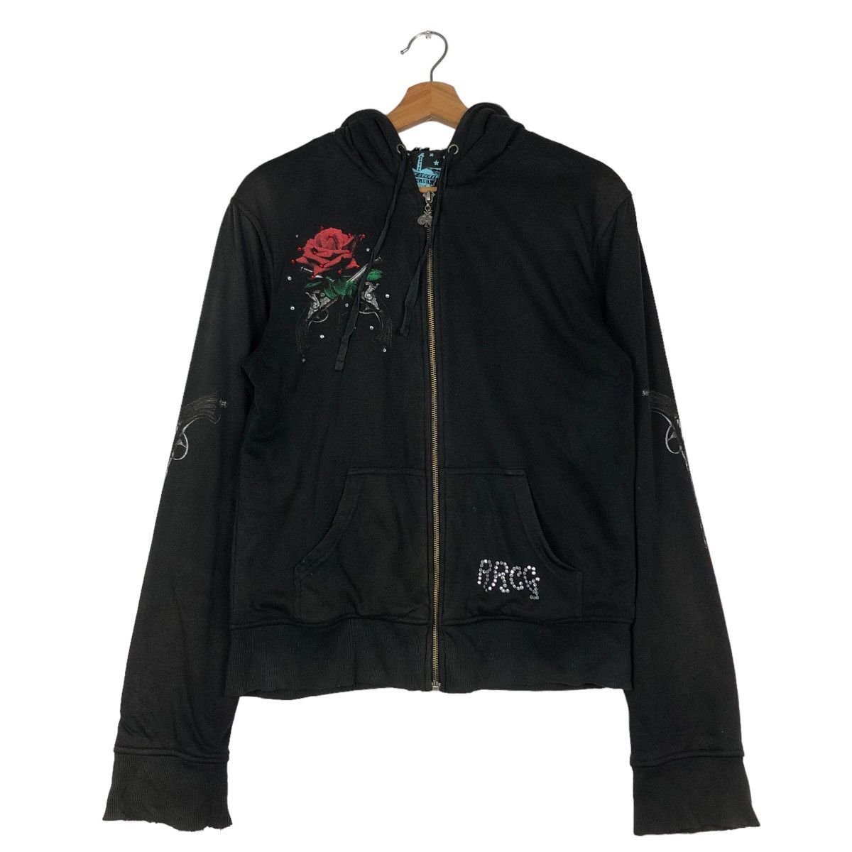 Band Tees 🔥Rock & Roll Cowgirl Hoodie Jacket Punk Design Big Logo Size US L / EU 52-54 / 3 - 12 Thumbnail