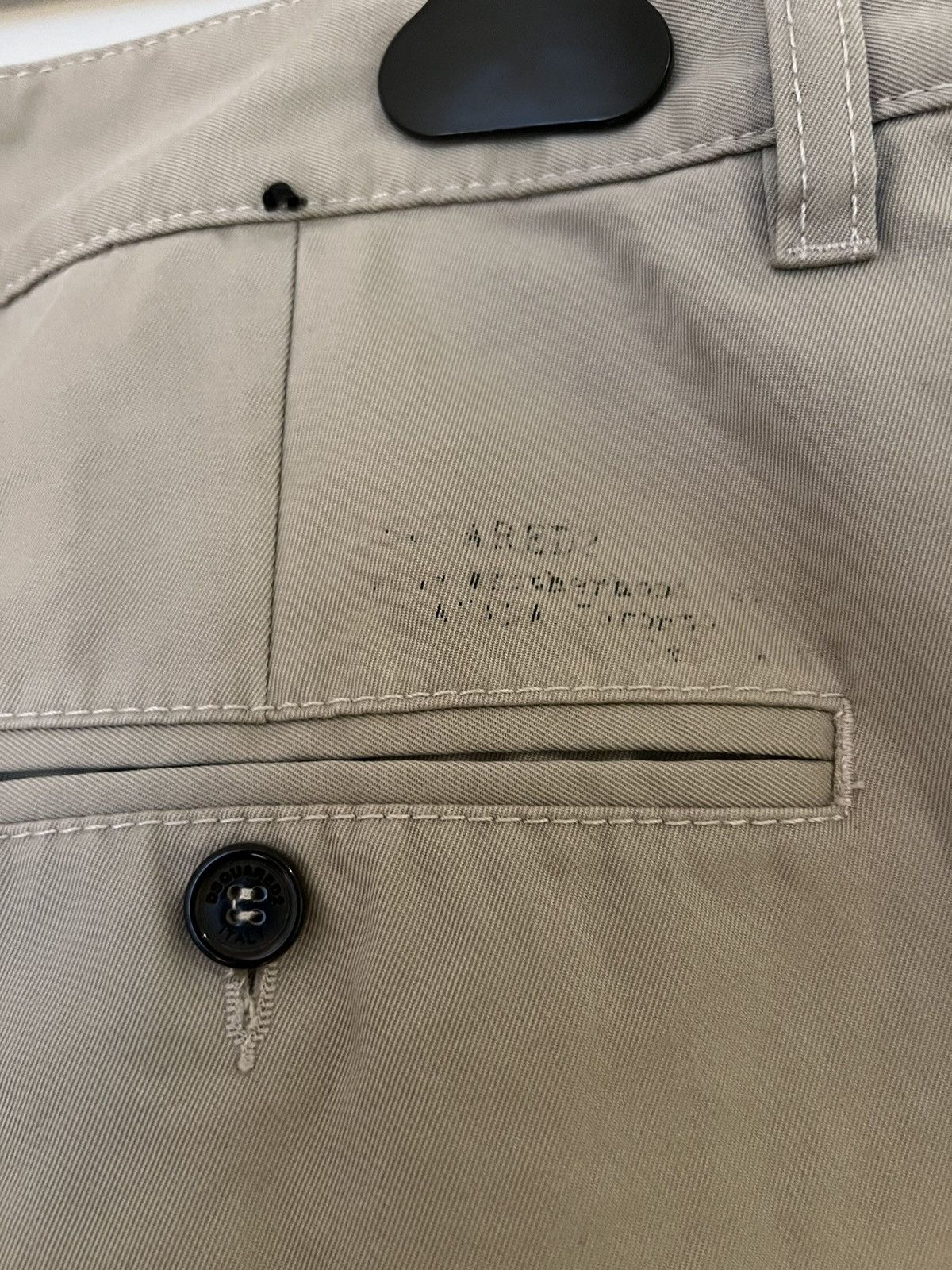 Dsquared2 DSQUARED2 Cargo Pants Beige Cotton 56 Italy Size US 44 / EU 60 - 11 Thumbnail