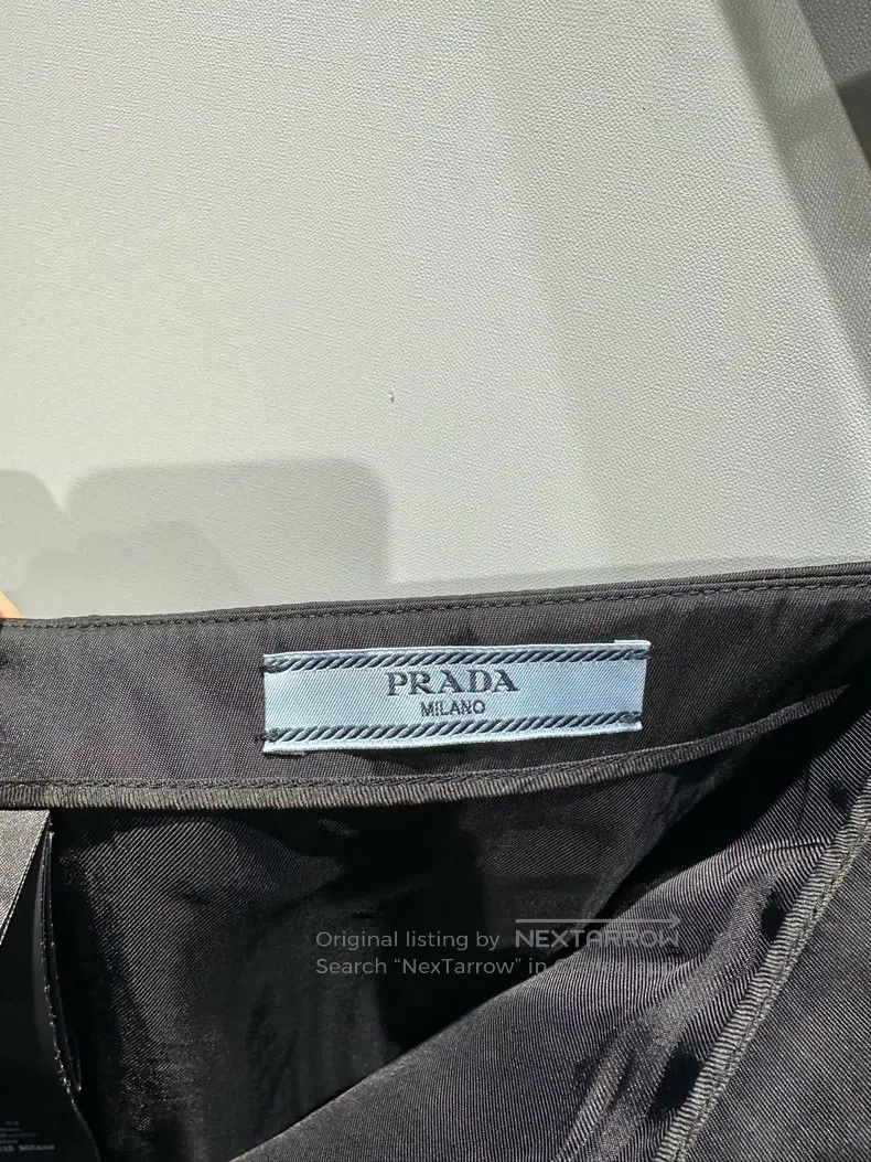 Prada Prada Black crystal triangle short skirt Size 24" / US 00 / IT 34 - 5 Thumbnail