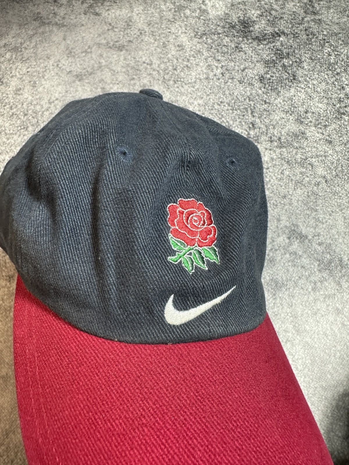 Nike Vintage Nike England Rugby Logo Cap Streetwear Rare Sport Size ONE SIZE - 2 Thumbnail
