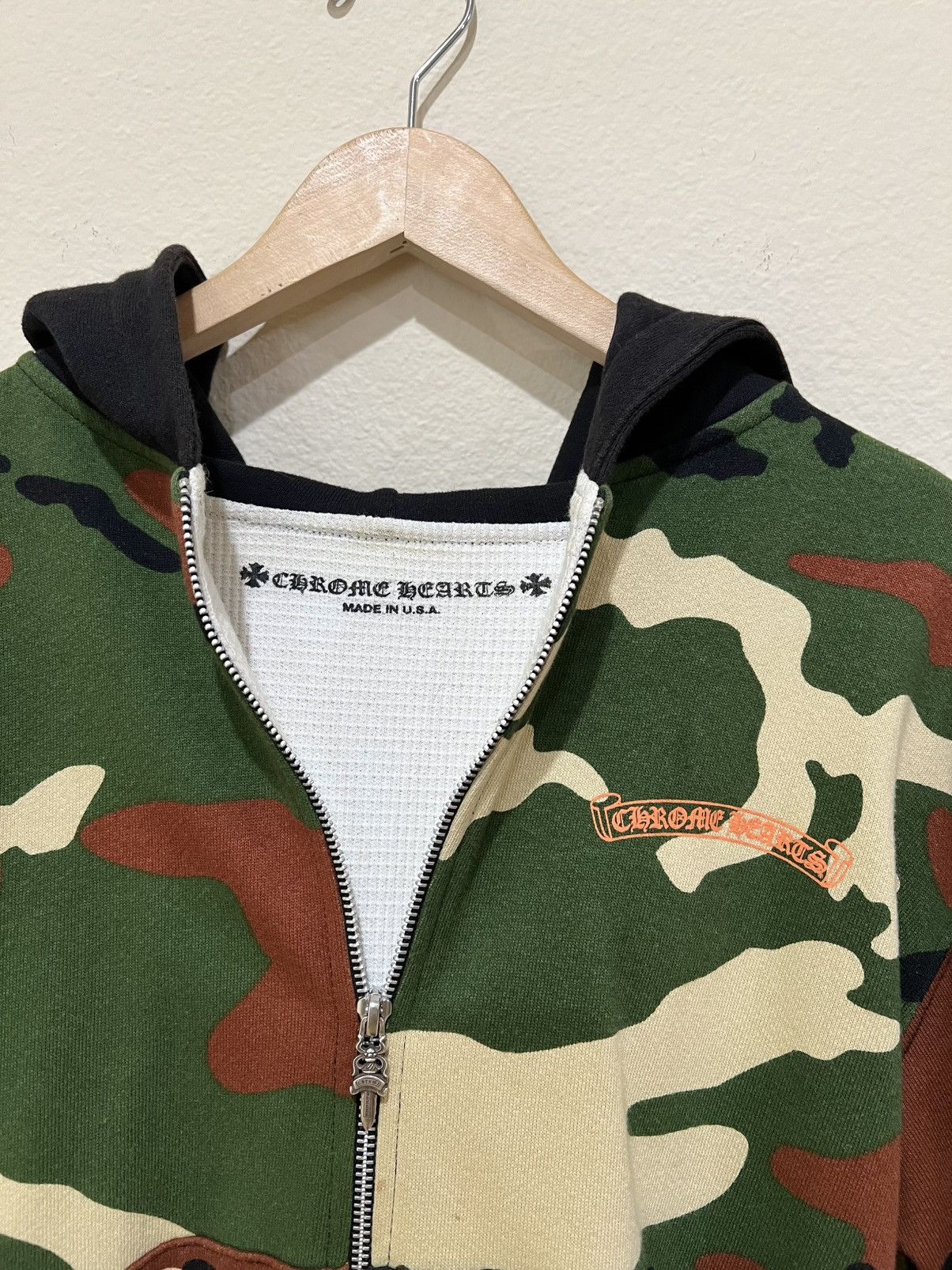 Chrome Hearts chrome hearts matty boy caution camo thermal zip up hoodie Size US S / EU 44-46 / 1 - 12 Thumbnail