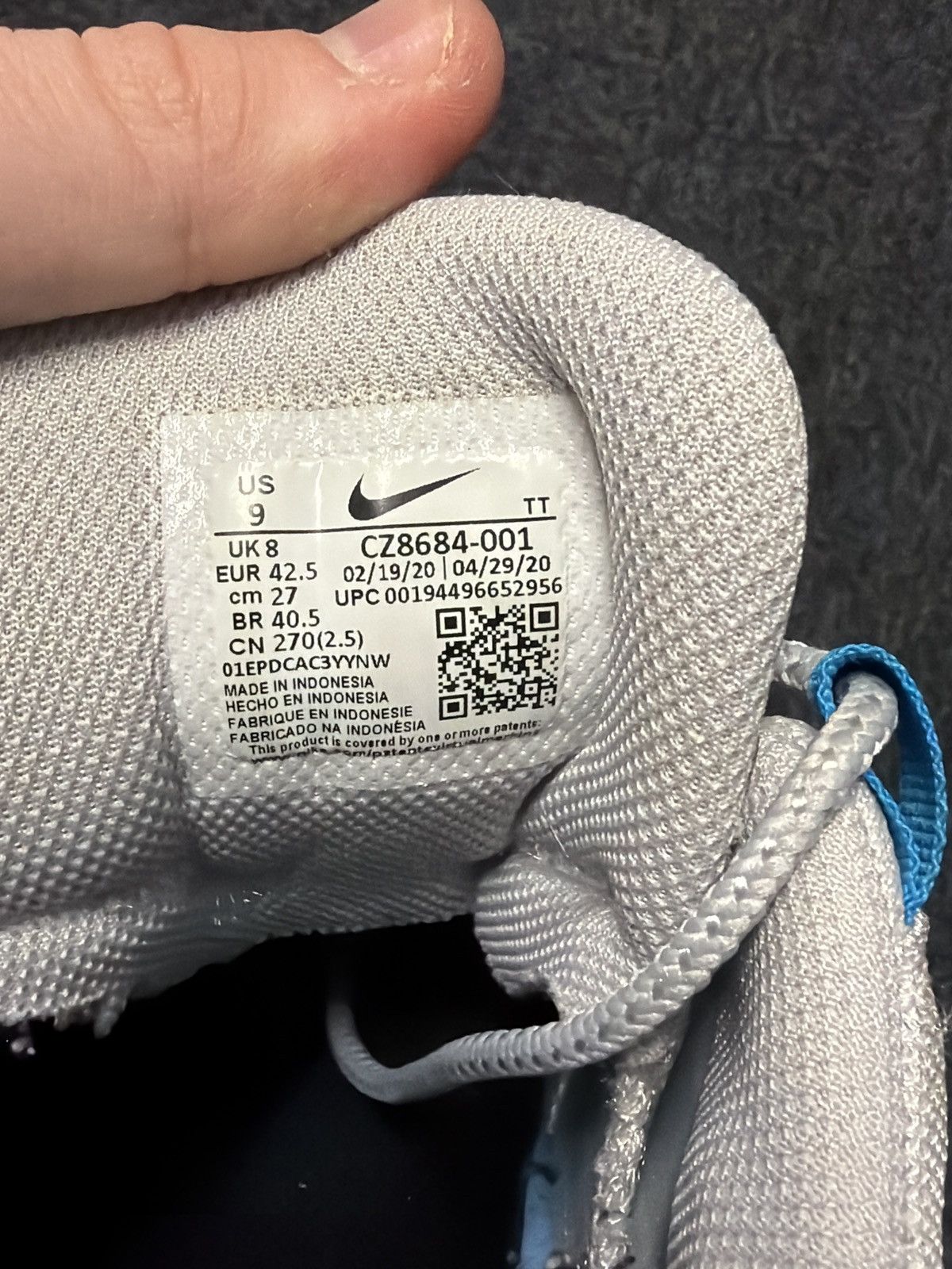 Nike Nike Air Max 95 Laser Blue - Size US 9 / EU 42.5 / UK 8 Size US 9 / EU 42 - 8 Thumbnail