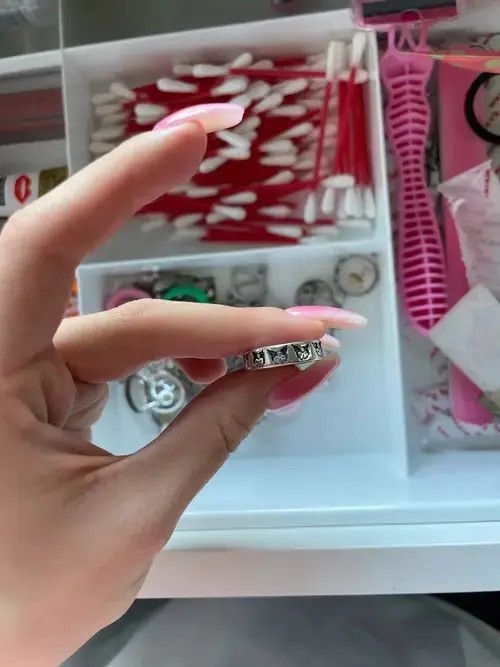 Japanese Brand Full Print Kurami Hello Kitty Adjustable Ring Size ONE SIZE - 3 Thumbnail