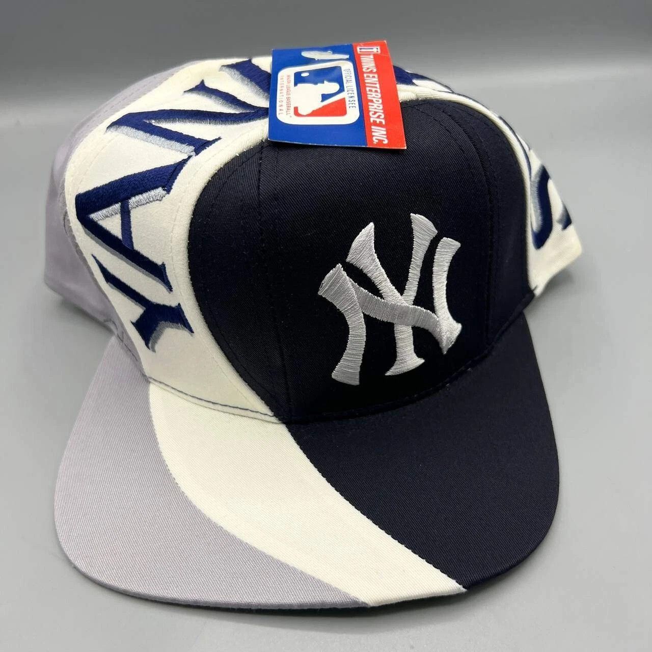 New York Yankees Hat Men Twins Enterprise MLB Snap Back Cap