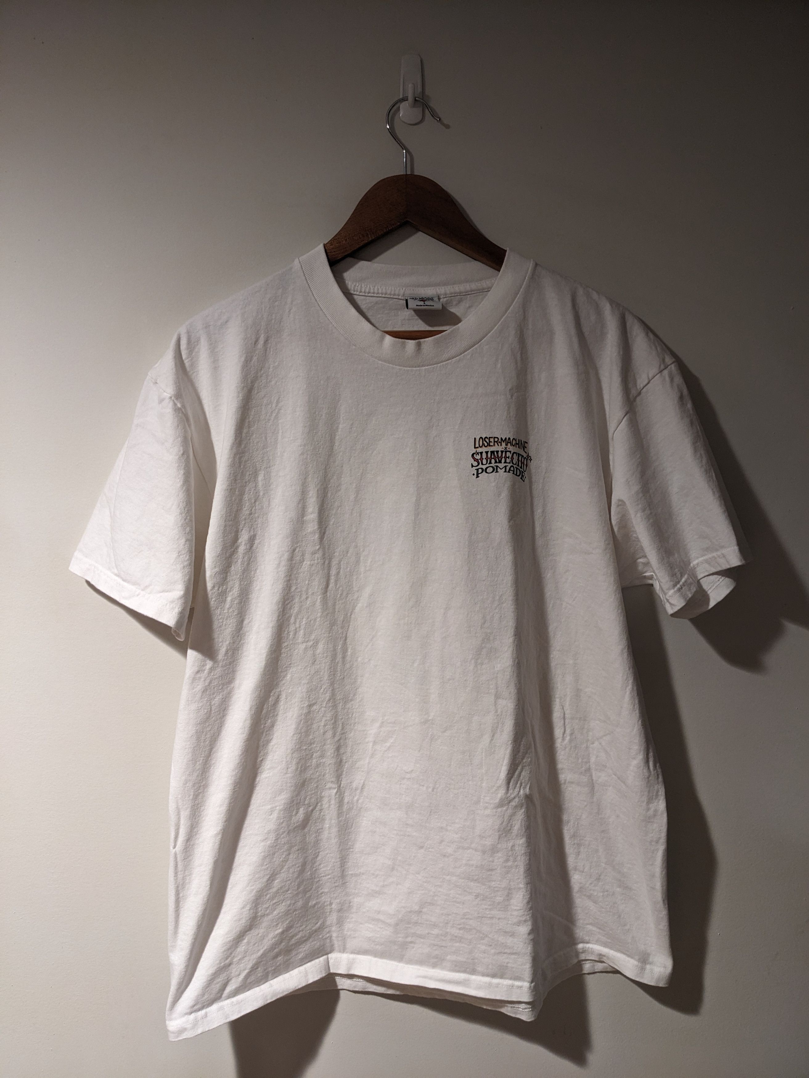 Gildan Loser Machine Suavecito Pomade Hair Product Large T-Shirt Size US L / EU 52-54 / 3 - 3 Thumbnail
