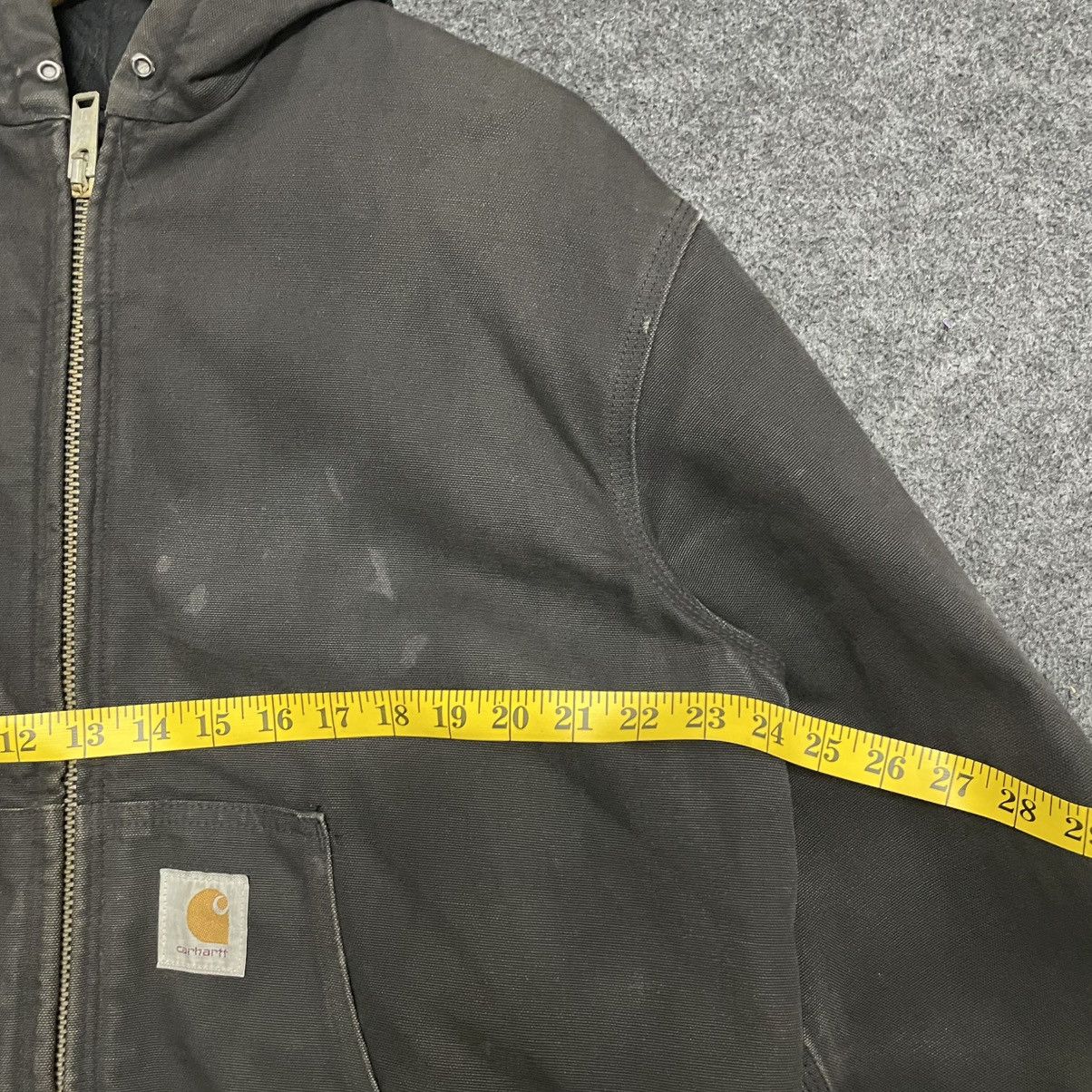 Carhartt Vintage Carhartt J04 BLK Firm Duck Hooded Jacket Size US L / EU 52-54 / 3 - 15 Thumbnail