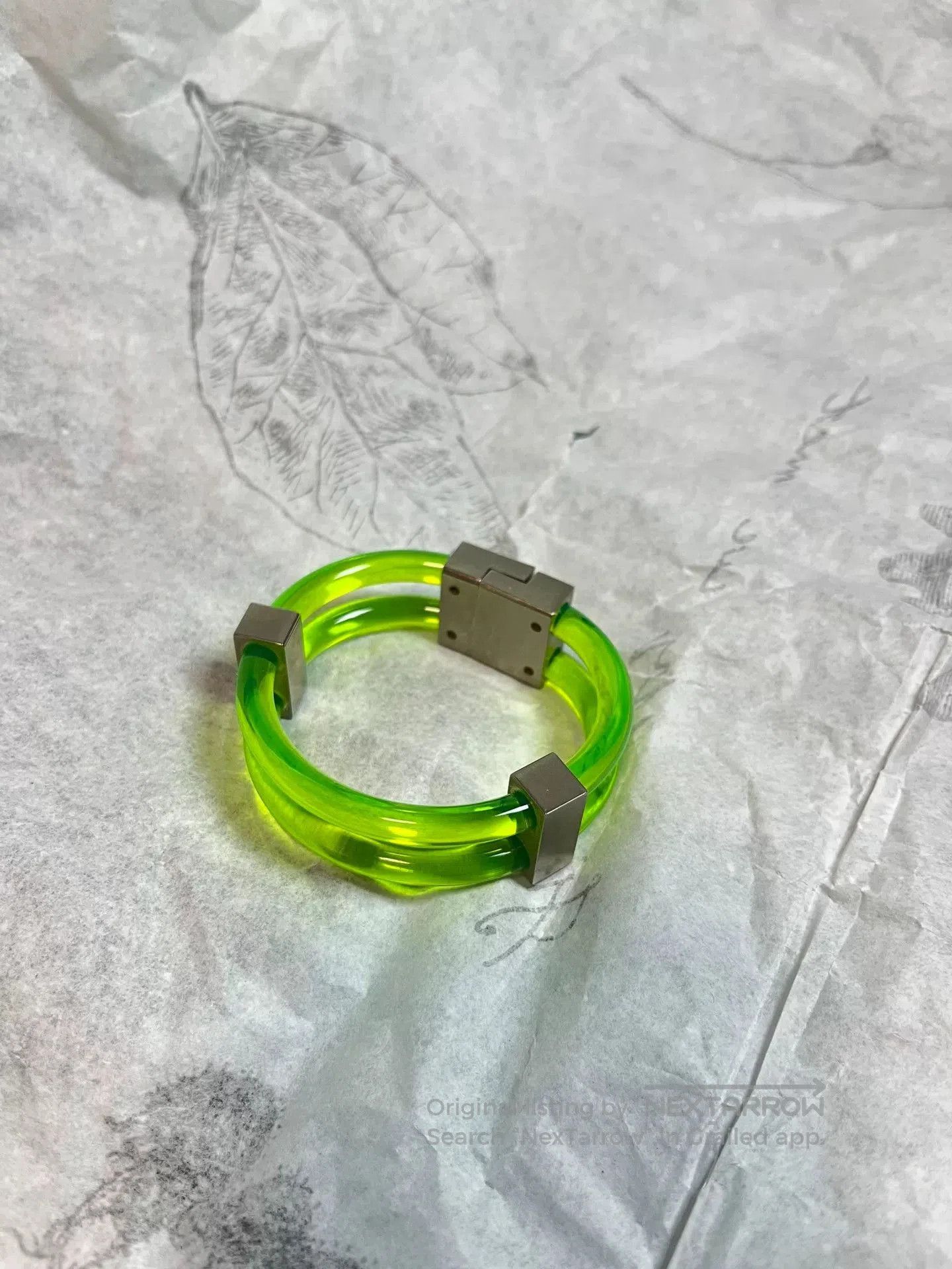 Fotus Fotus Fluorescent Green Bracelet. Size ONE SIZE - 5 Thumbnail