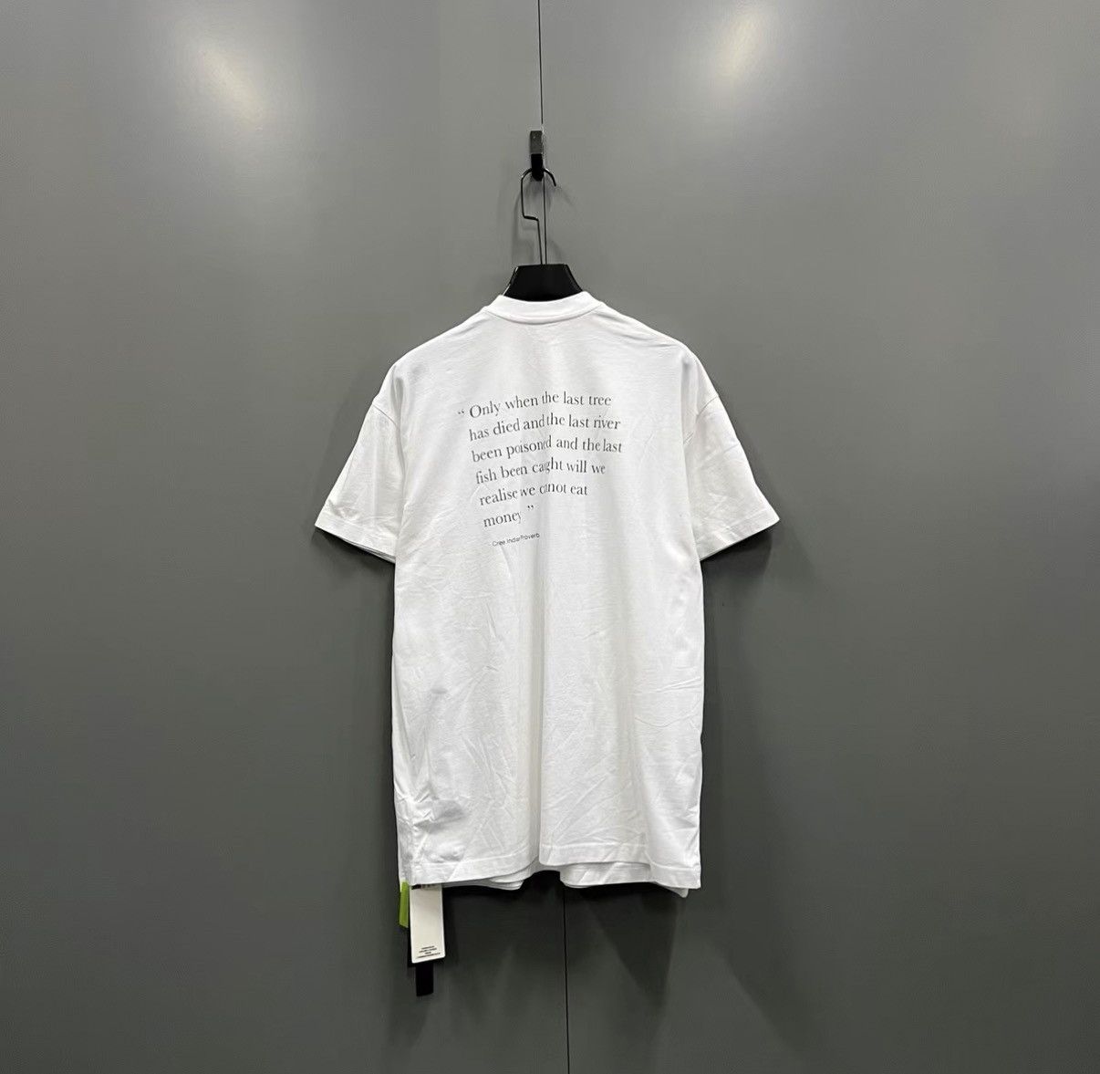 Vetements Vetements White Mini Logo Multi-Layer Short Sleeve J41 Size US S / EU 44-46 / 1 - 2 Thumbnail