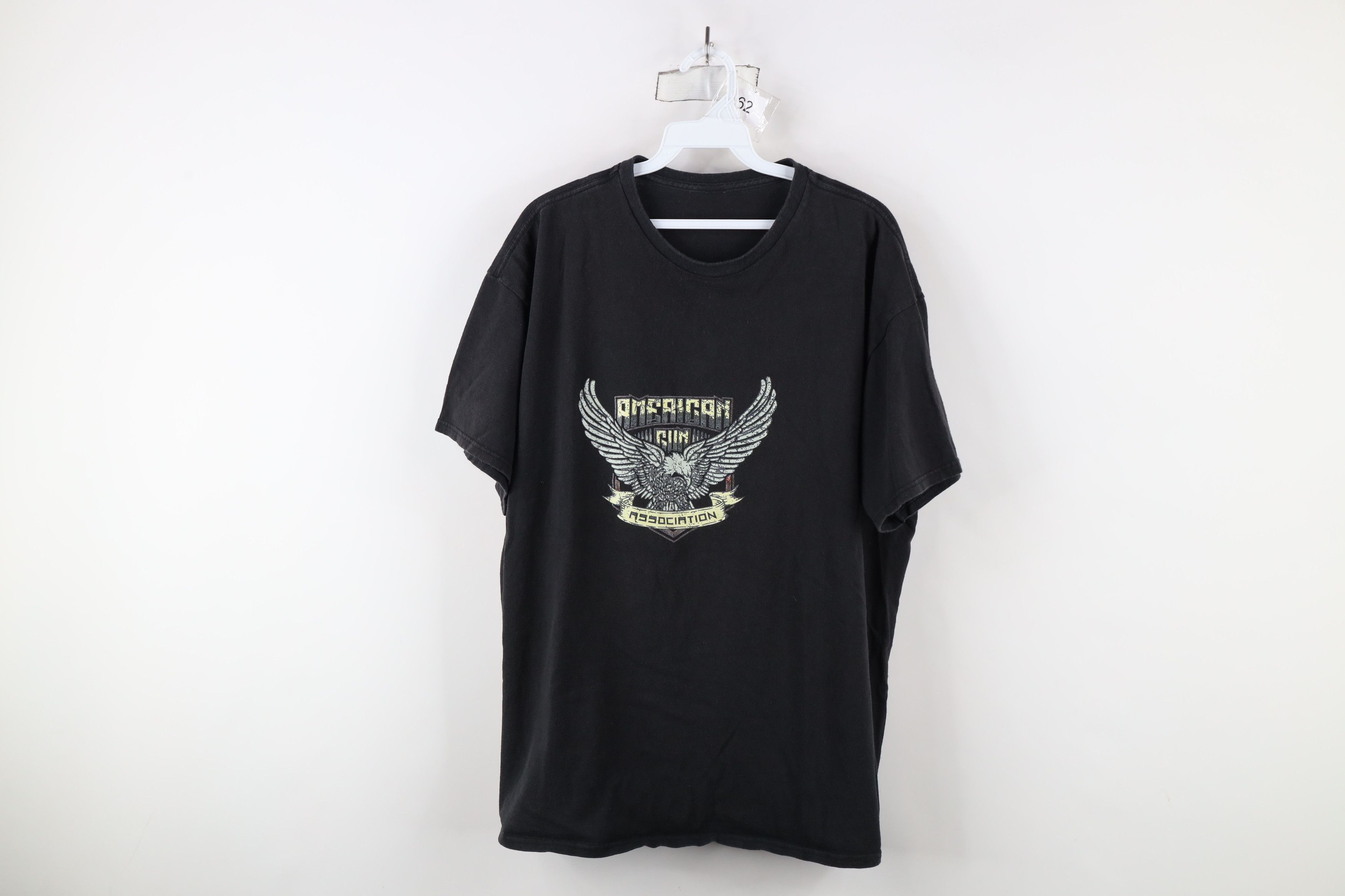 Vintage Vintage Streetwear American Gun Association T-Shirt Black Size US L / EU 52-54 / 3 - 1 Thumbnail