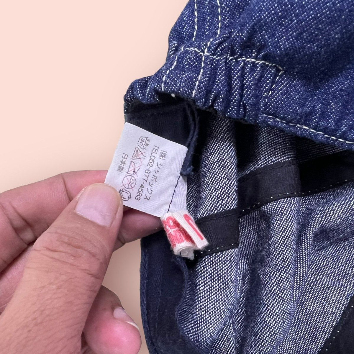 Japanese Brand RARE ROMPING UNIVERSE DENIM BARETTA Size ONE SIZE - 14 Thumbnail