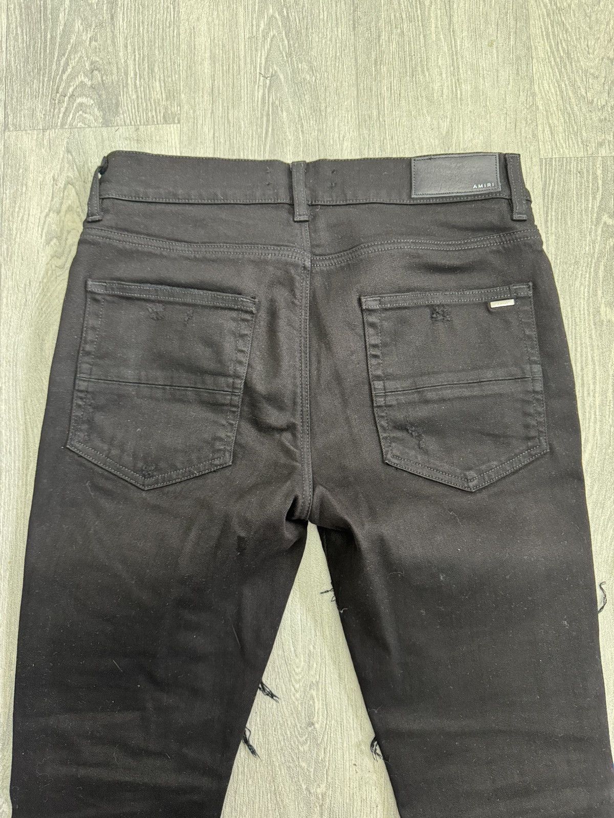 Amiri Amiri Black Bandana Thrasher Jeans Size US 31 - 7 Thumbnail