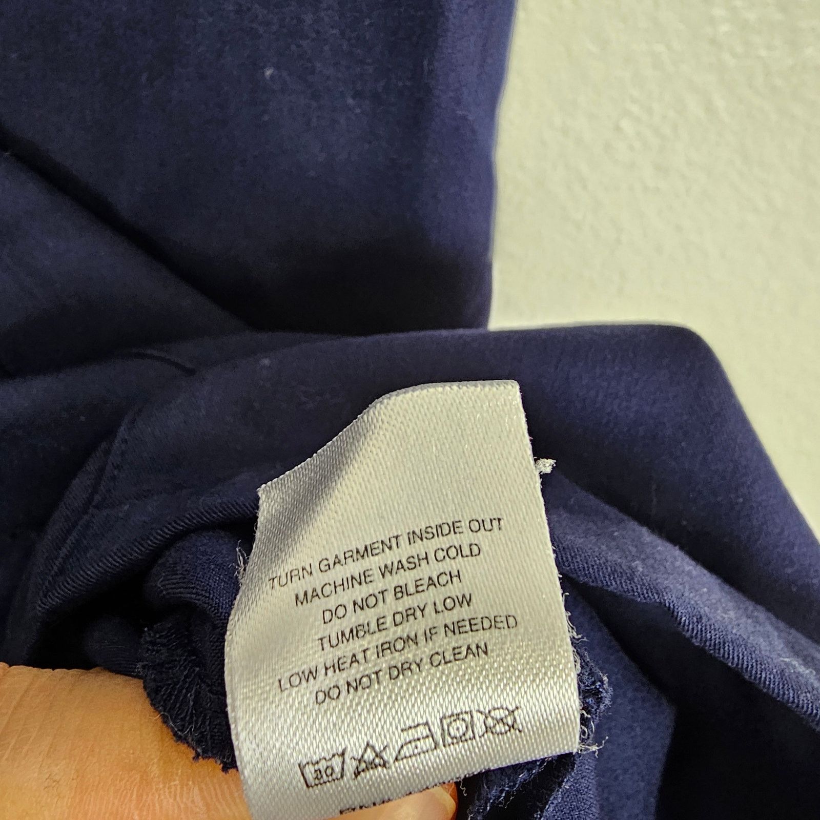 Figue Figs Mens Navy Blue Scrub Top Snap Henley Patch Pockets L Size US L / EU 52-54 / 3 - 7 Thumbnail