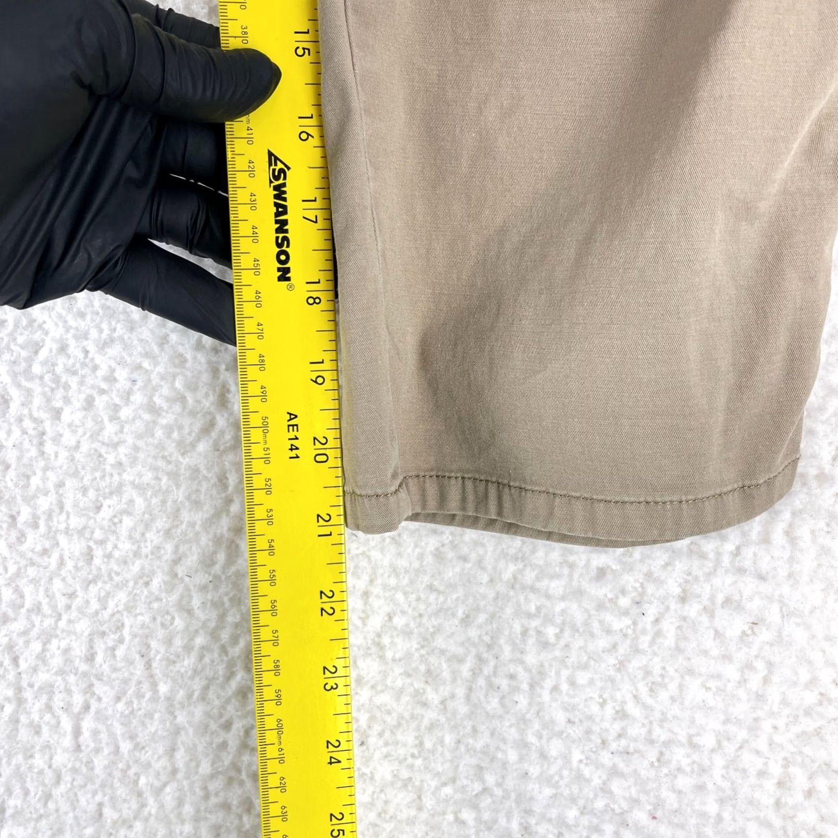 Disney Disney Chino Pants Womens Size 8 Brown Khaki Cropped Mid-Rise Straight Pants Size 30" / US 8 / IT 44 - 6 Thumbnail