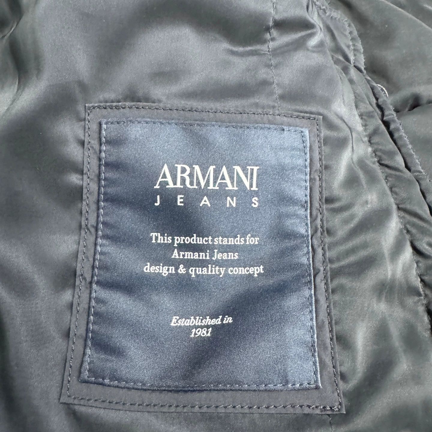 Armani ARMANI JEANS Plaid Puffer Jacket Size US M / EU 48-50 / 2 - 2 Thumbnail